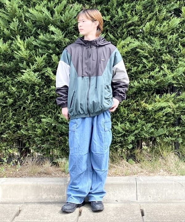 BEAMS HEARTのBEAMS HEART｜GERRY別注 ビッグシルエット ブルゾン｜メンズ アウター ジャケット｜スタンドカラー フード収納 90年代アウトドア風｜25AW新作を使ったコーディネートを紹介します。｜Rakuten Fashion(楽天ファッション／旧楽天ブランドアベニュー)6443954