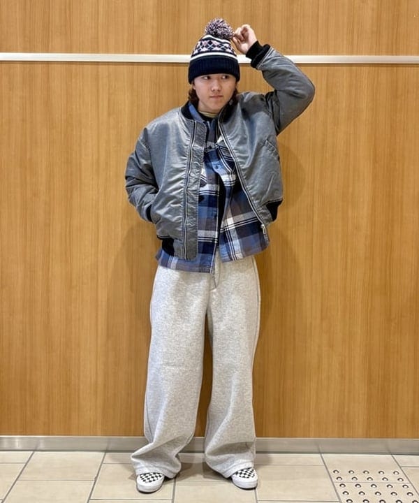 BEAMS HEARTのネルチェック ワーク シャツを使ったコーディネートを紹介します。｜Rakuten Fashion(楽天ファッション／旧楽天ブランドアベニュー)6443984