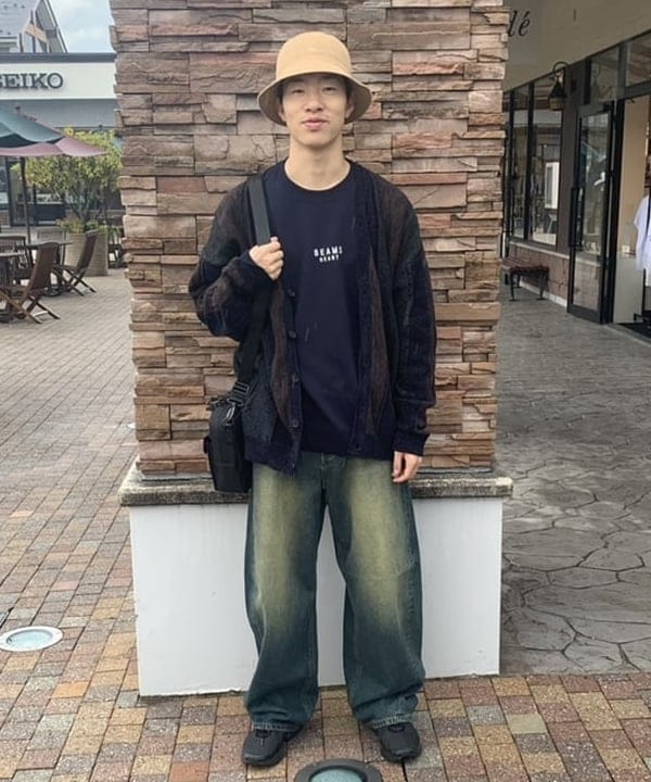 BEAMS HEARTのBEAMS HEART / ポリエステル サーモ メトロハットを使ったコーディネートを紹介します。｜Rakuten Fashion(楽天ファッション／旧楽天ブランドアベニュー)6444027