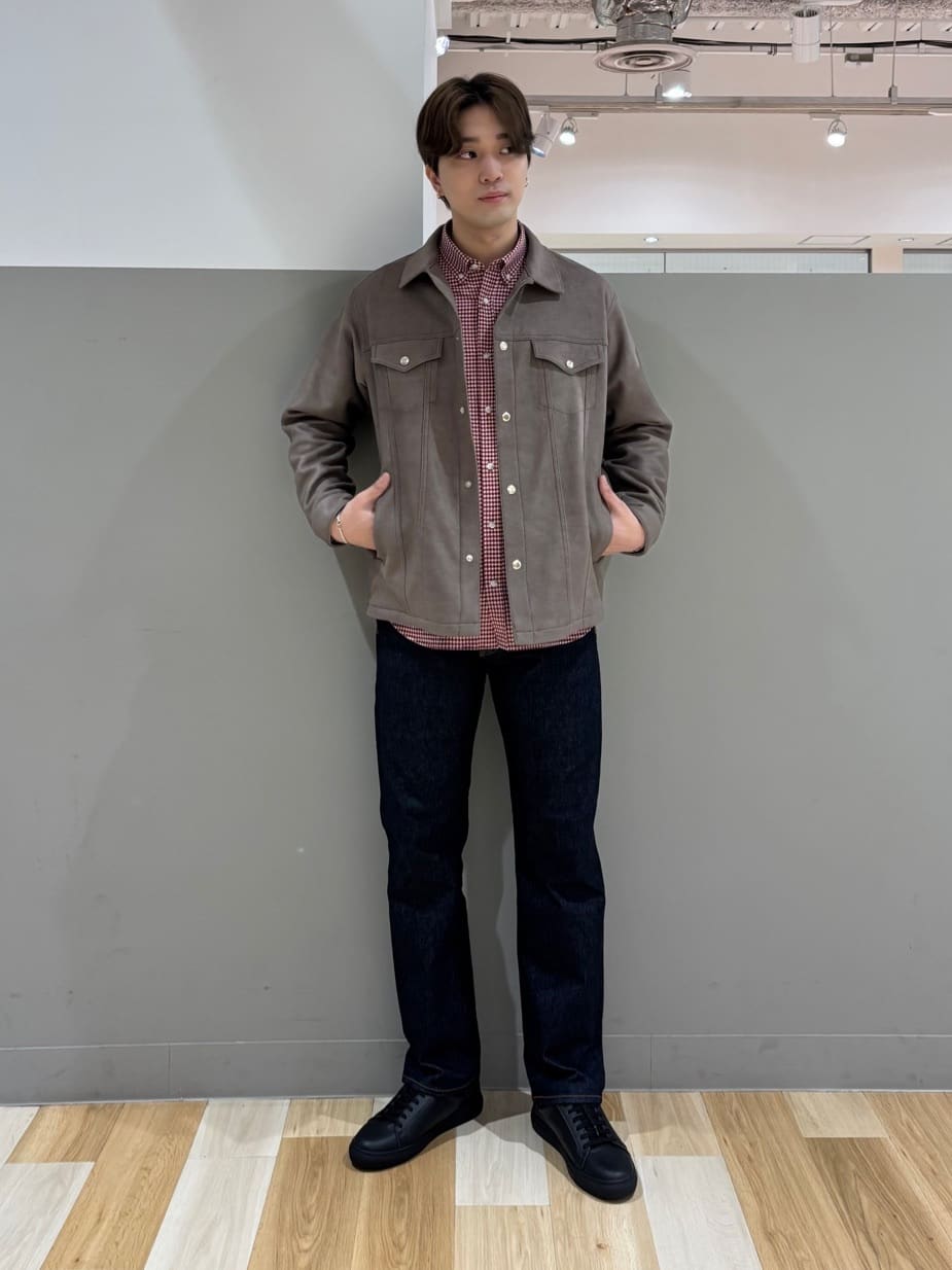 TAKEO KIKUCHIの【JUST ONE LAYER】ダウンファブリック ブルゾンを使ったコーディネートを紹介します。｜Rakuten Fashion(楽天ファッション／旧楽天ブランドアベニュー)6444231