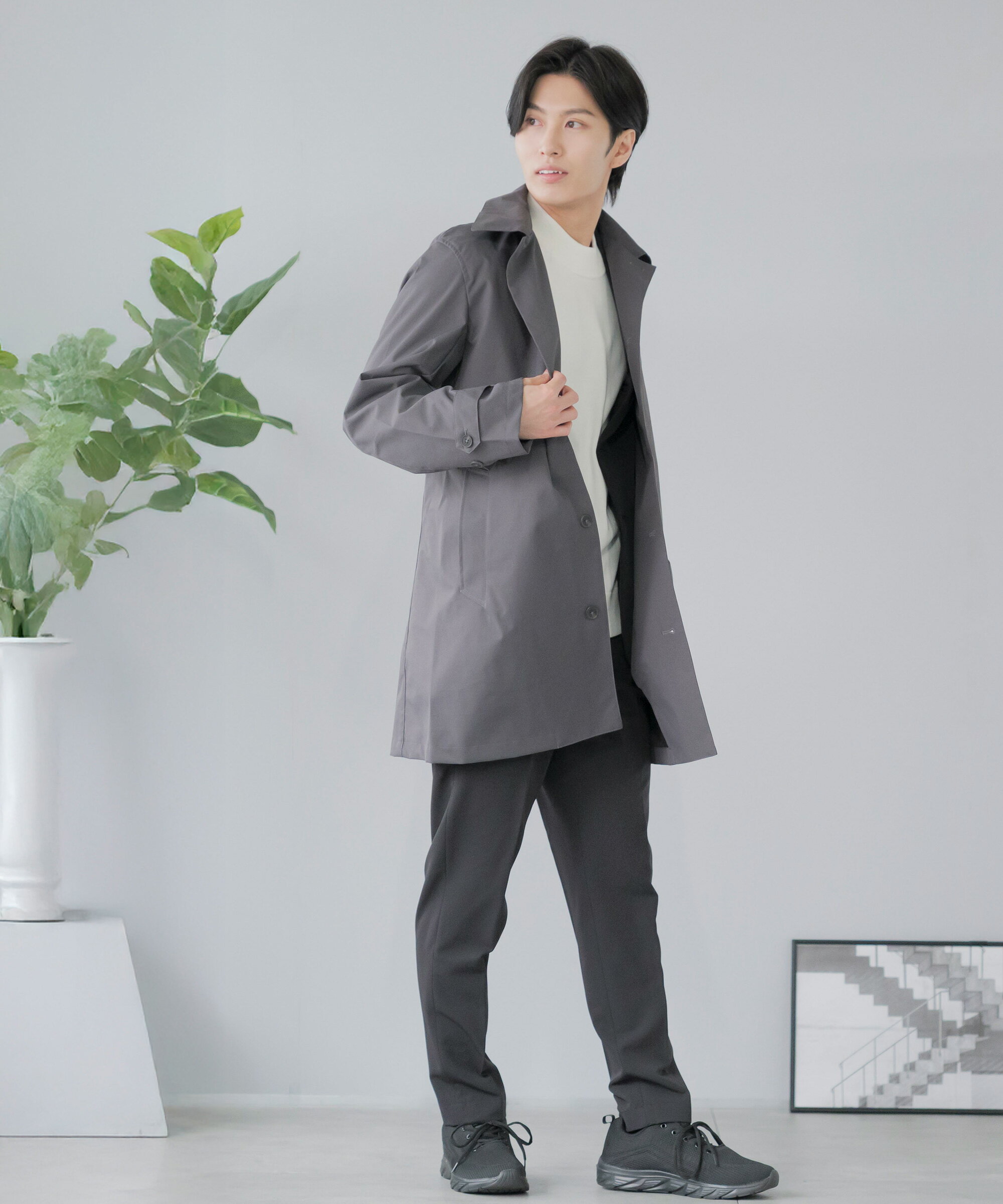 AWC | .tailored ウールライク セットアップスーツ | Rakuten Fashion