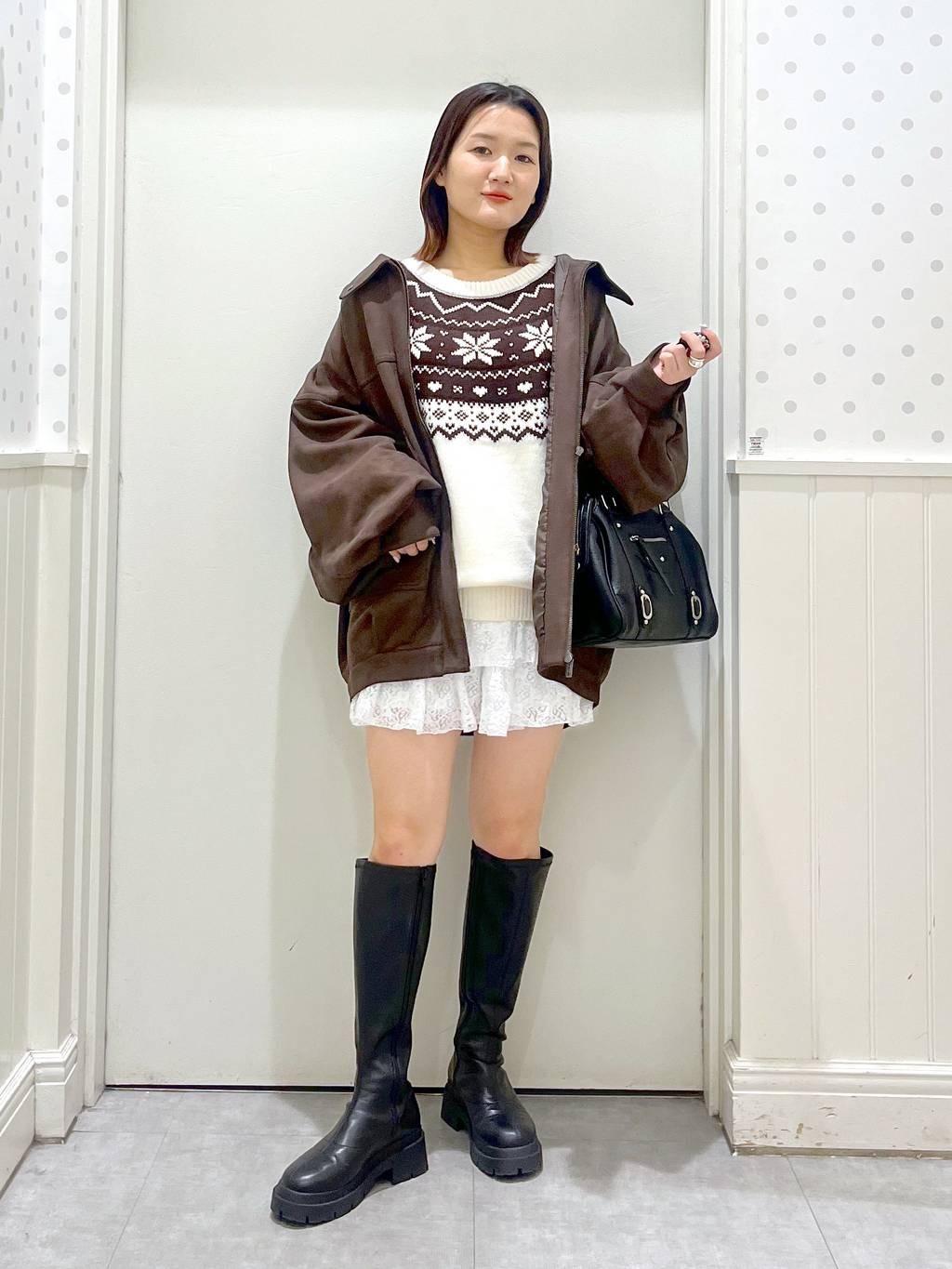 Heather | フェイクレザーBIGブルゾン2 | Rakuten Fashion(楽天