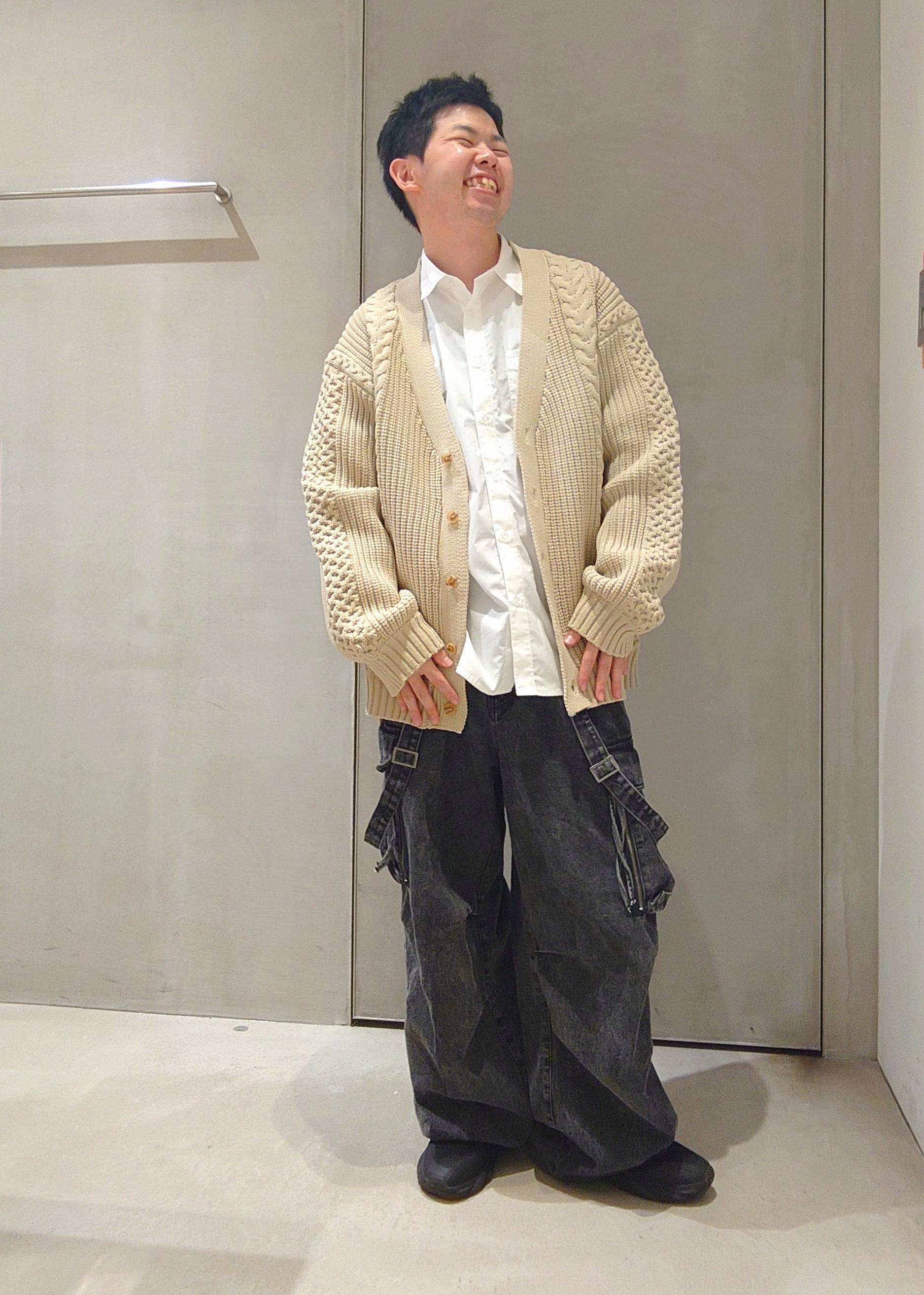 ADAM ET ROPE' | 【WEB限定】ボリューム ケーブル オーバーサイズ