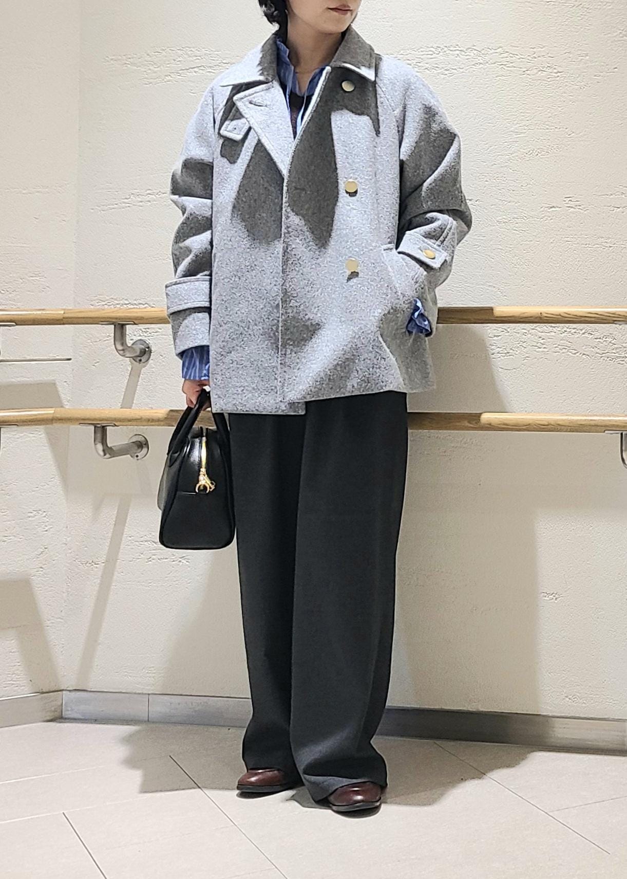 ROPE' PICNICのジャージーメルトンシリーズ 金ボタンミドル丈コート/リンクコーデを使ったコーディネートを紹介します。｜Rakuten Fashion(楽天ファッション／旧楽天ブランドアベニュー)6470054