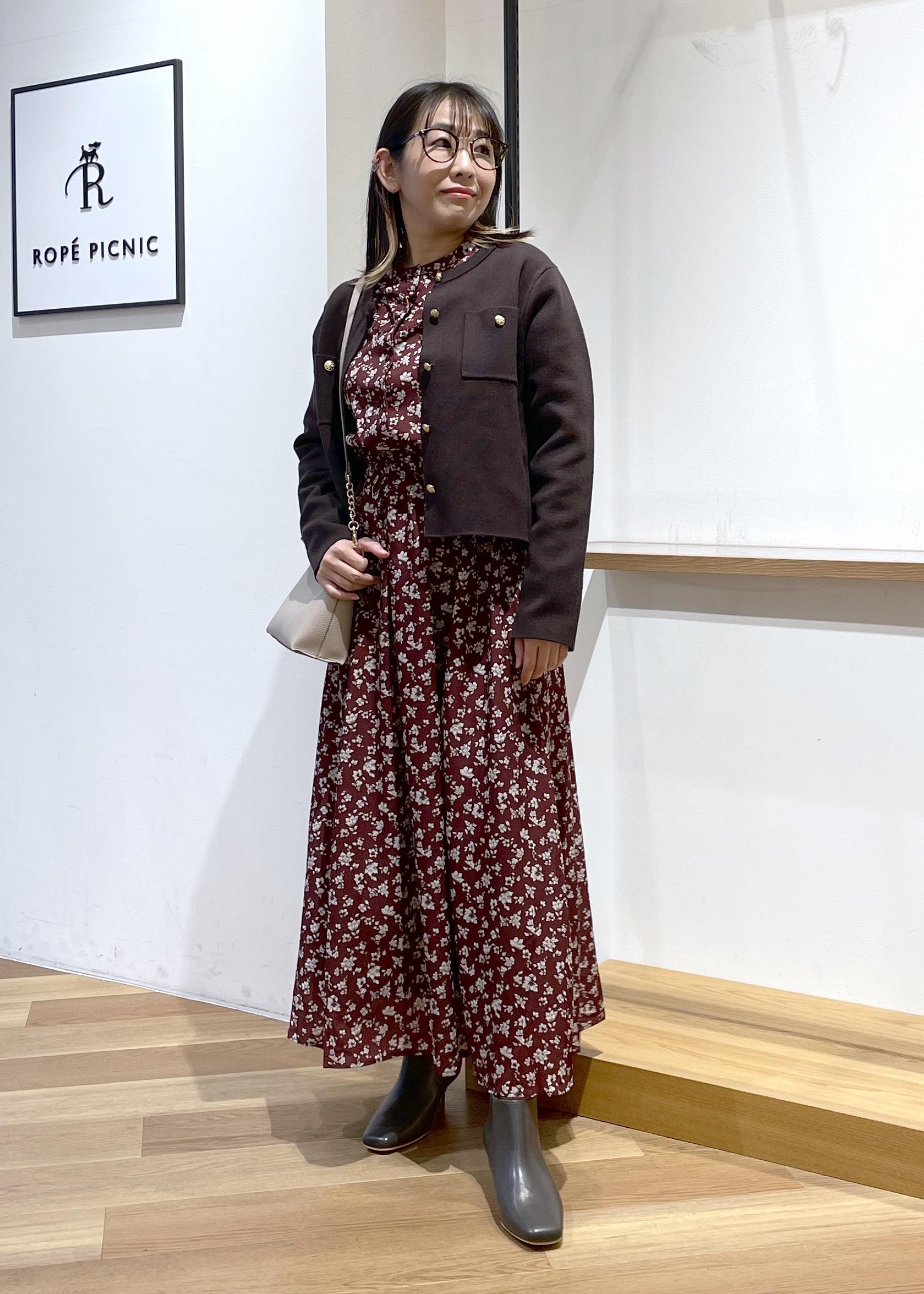 ROPE' PICNICの【洗濯機OK】ミラノリブニットカーディガンを使ったコーディネートを紹介します。｜Rakuten Fashion(楽天ファッション／旧楽天ブランドアベニュー)6470056