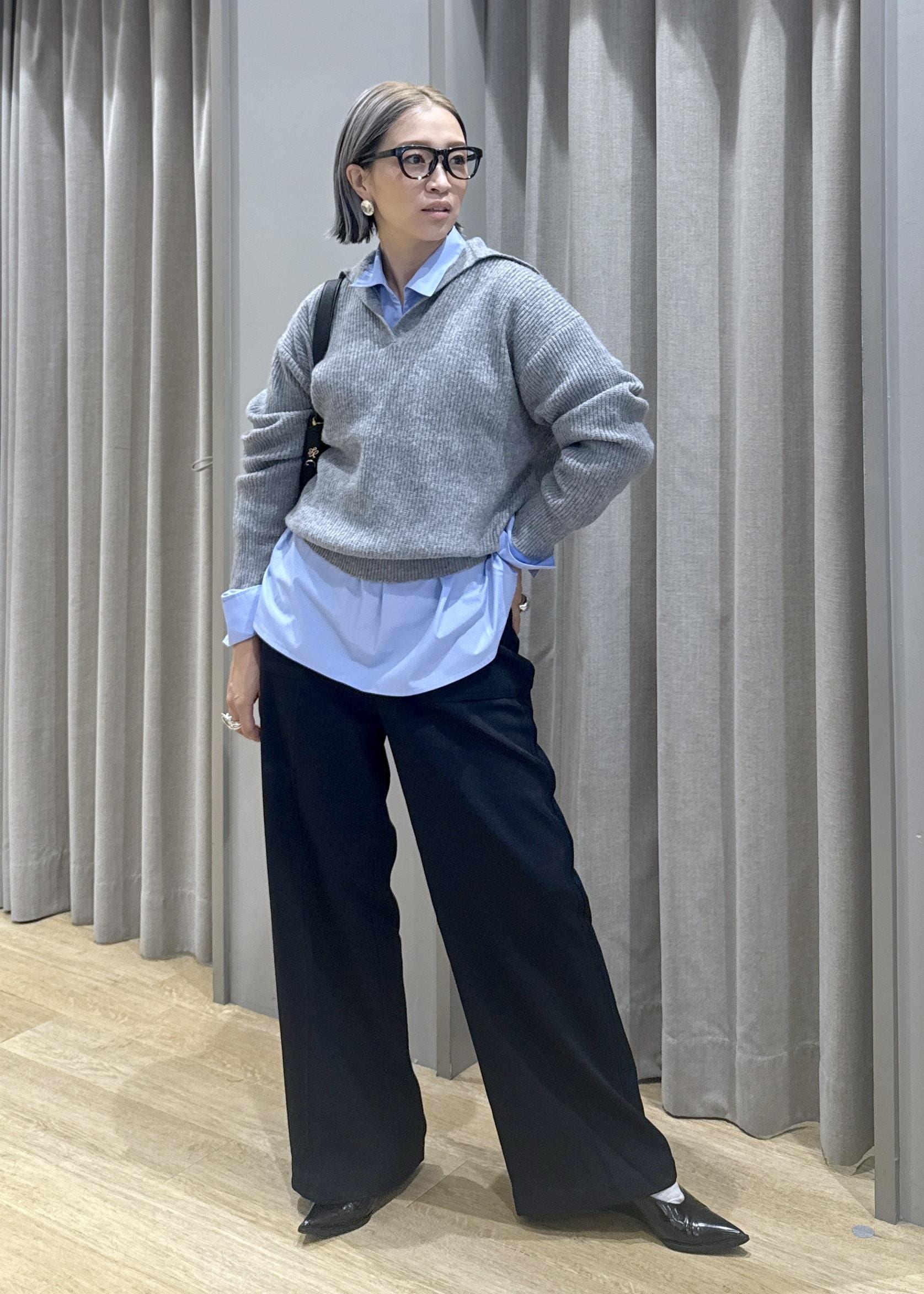 ROPE' PICNICのスキッパーポロニットプルオーバー/イージーケアを使ったコーディネートを紹介します。｜Rakuten Fashion(楽天ファッション／旧楽天ブランドアベニュー)6470106