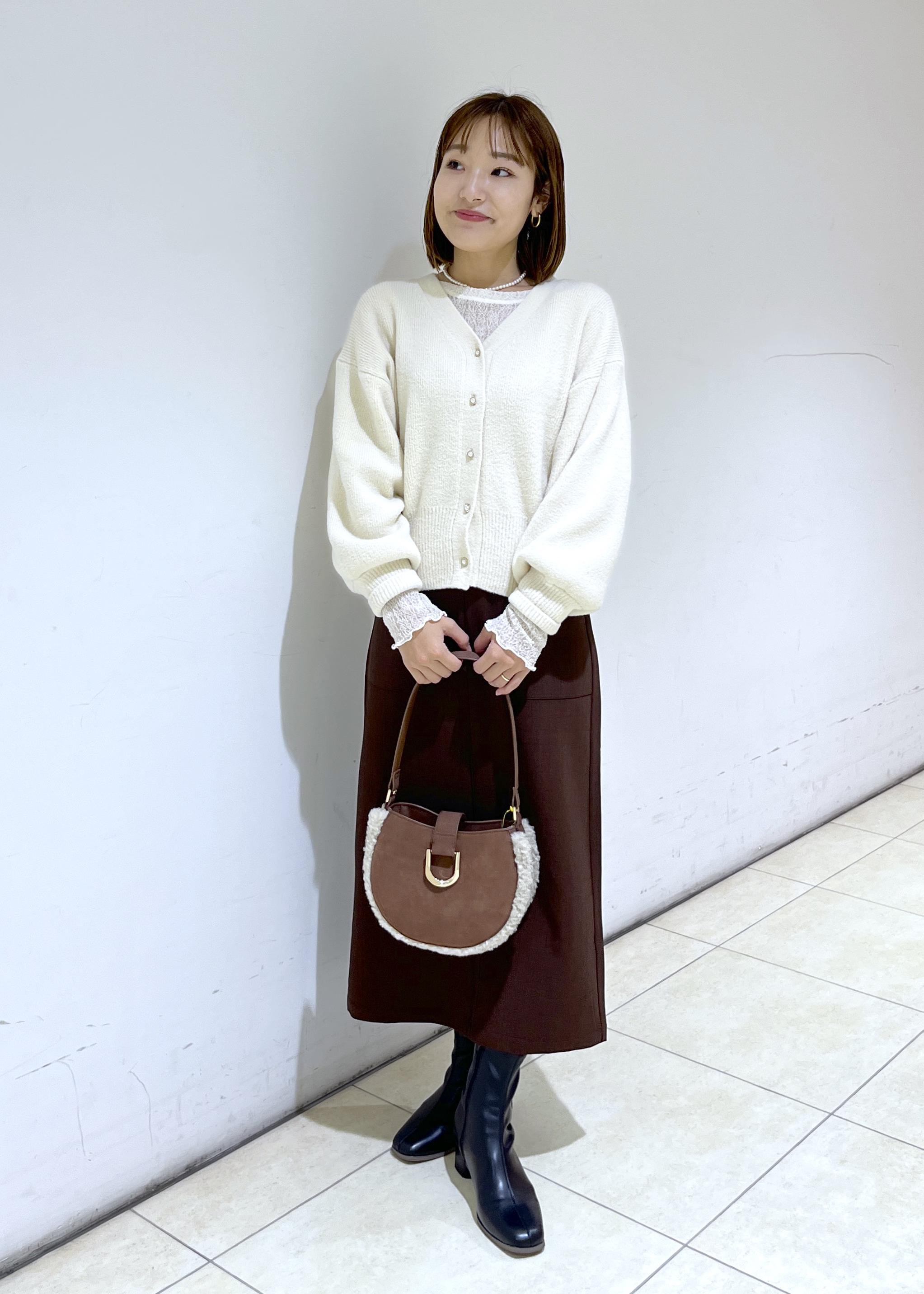 ROPE' PICNICの【新色追加】スフレニットシリーズ パールボタンショートカーディガン/イージーケア・リンクコーデを使ったコーディネートを紹介します。｜Rakuten Fashion(楽天ファッション／旧楽天ブランドアベニュー)6470041