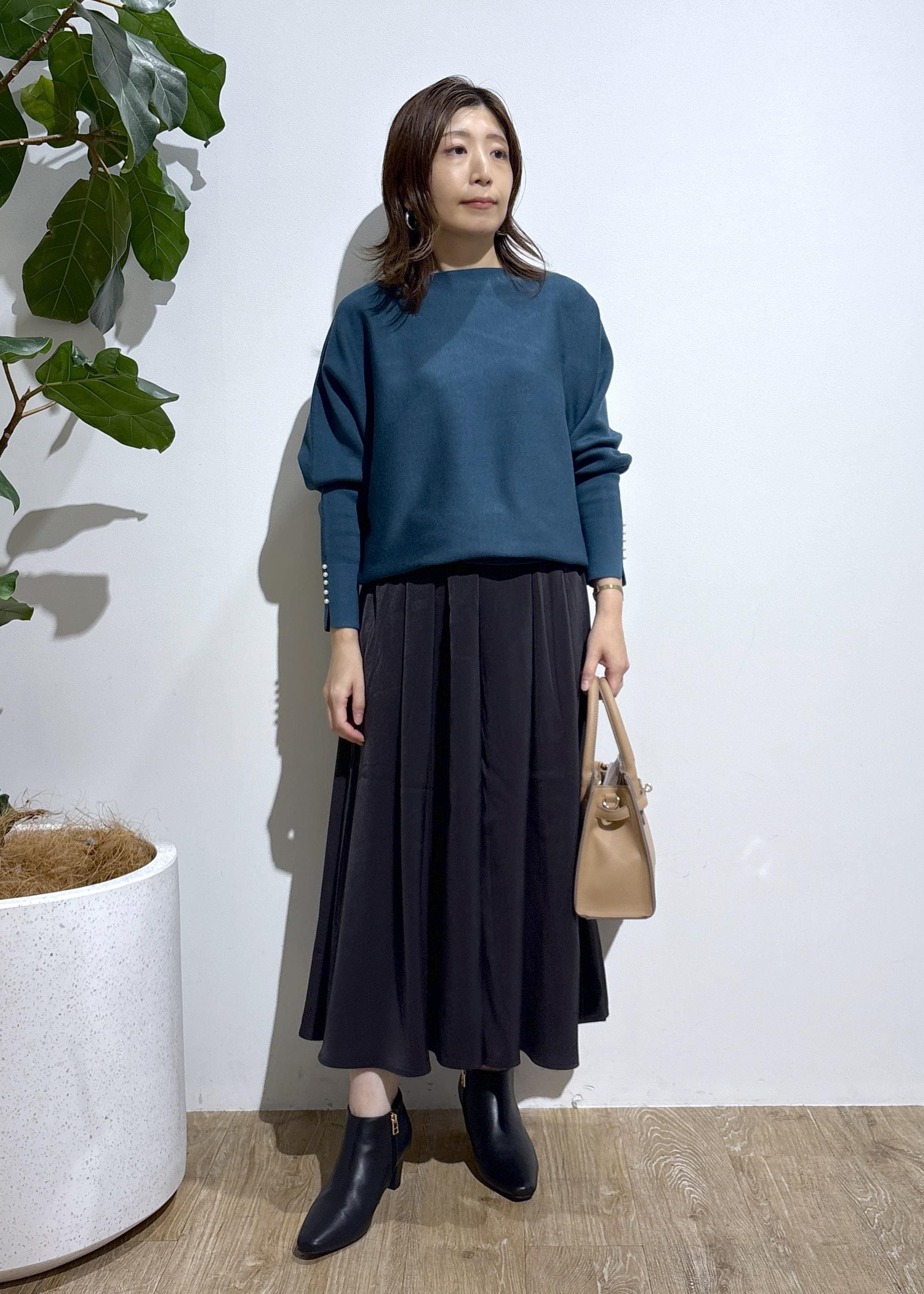 ROPE' PICNICのマシュマロ袖パールドルマン/イージーケア・リンクコーデを使ったコーディネートを紹介します。｜Rakuten Fashion(楽天ファッション／旧楽天ブランドアベニュー)6470073