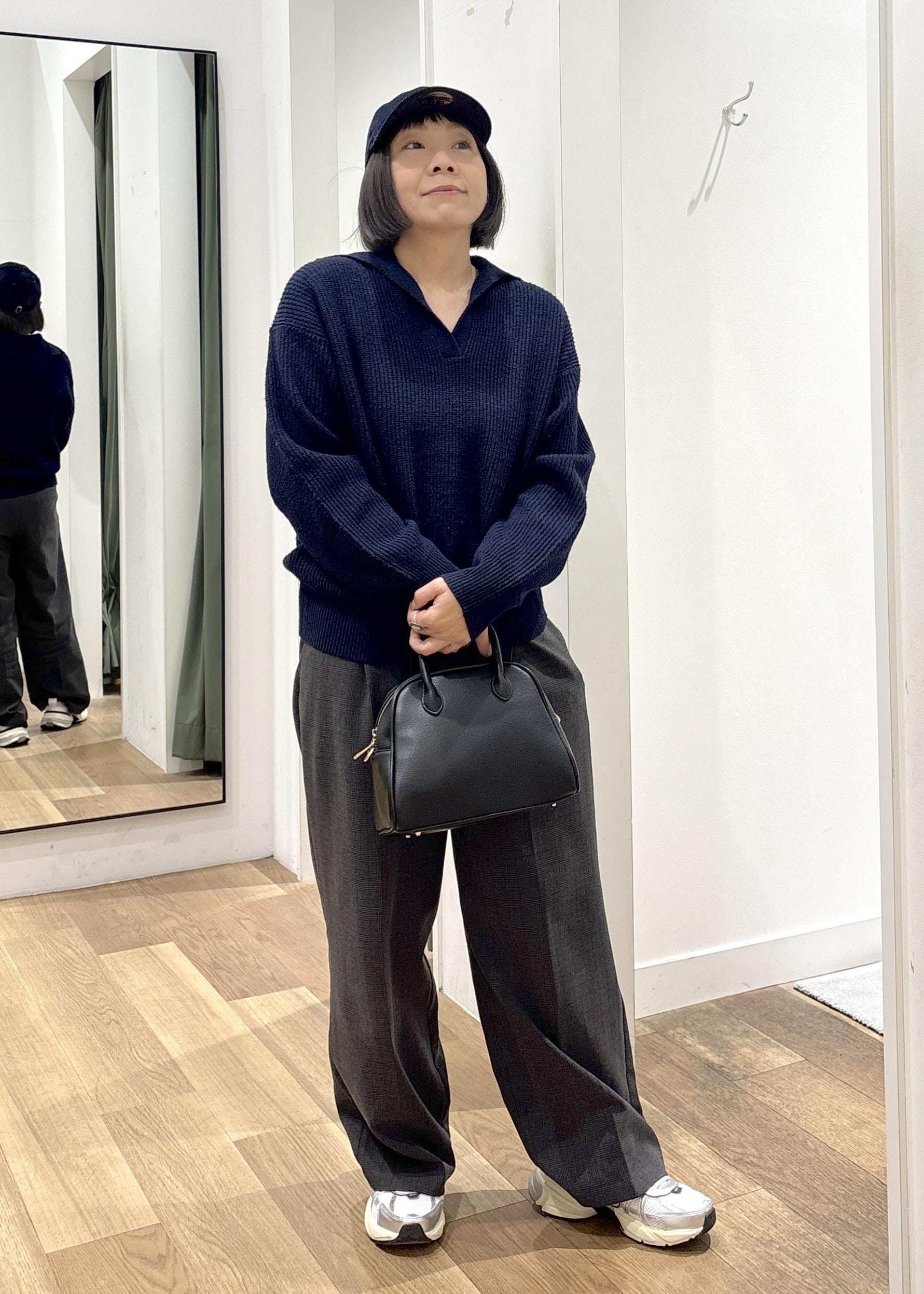 ROPE' PICNICのスキッパーポロニットプルオーバー/イージーケアを使ったコーディネートを紹介します。｜Rakuten Fashion(楽天ファッション／旧楽天ブランドアベニュー)6470075