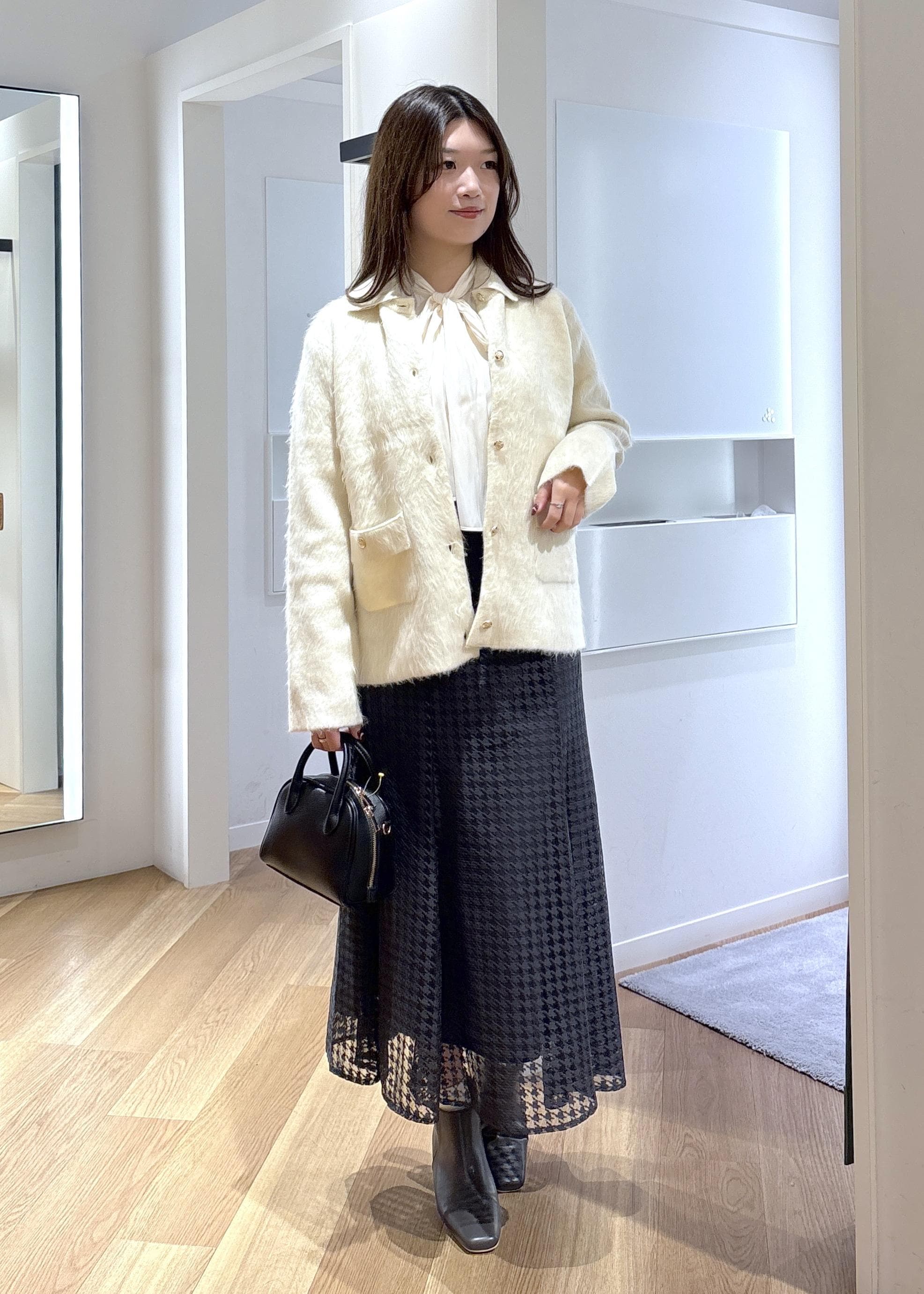 ROPE' PICNICのカッセンリボンブラウスを使ったコーディネートを紹介します。｜Rakuten Fashion(楽天ファッション／旧楽天ブランドアベニュー)6470078