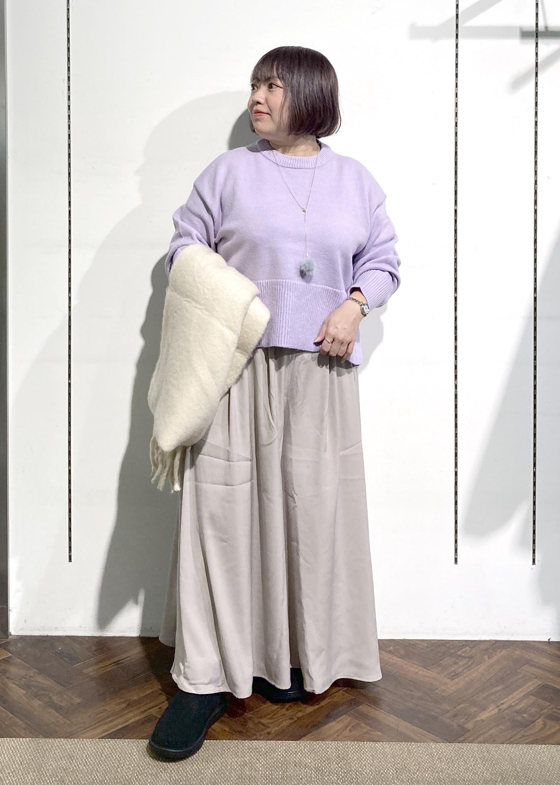 ROPE' PICNICの【新色追加】着丈が選べるクルーネックサイドスリットニットプルオーバー/イージーケアを使ったコーディネートを紹介します。｜Rakuten Fashion(楽天ファッション／旧楽天ブランドアベニュー)6470113