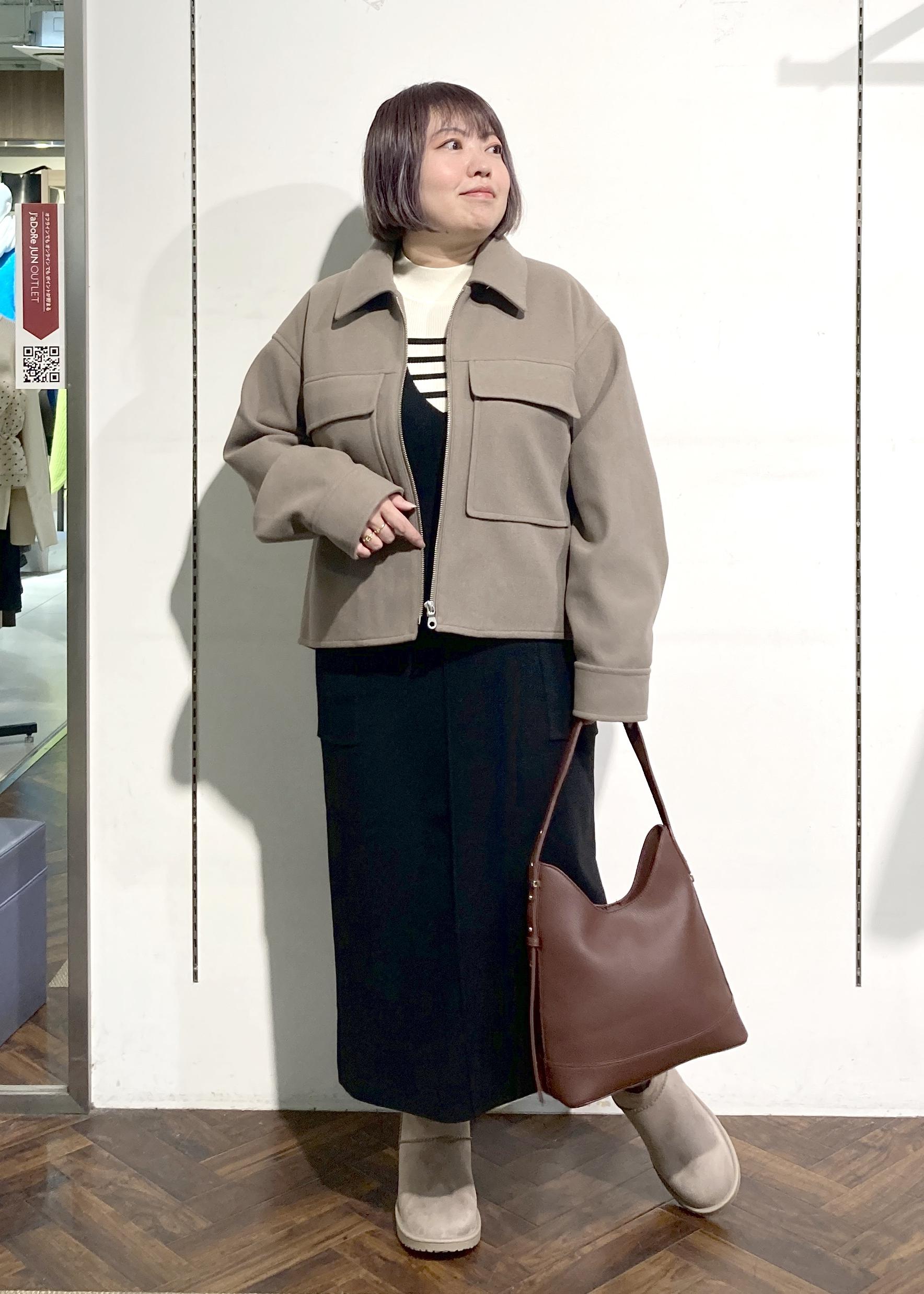 ROPE' PICNICのジャージーメルトンシリーズ ポケット付きジップブルゾン/リンクコーデを使ったコーディネートを紹介します。｜Rakuten Fashion(楽天ファッション／旧楽天ブランドアベニュー)6470114