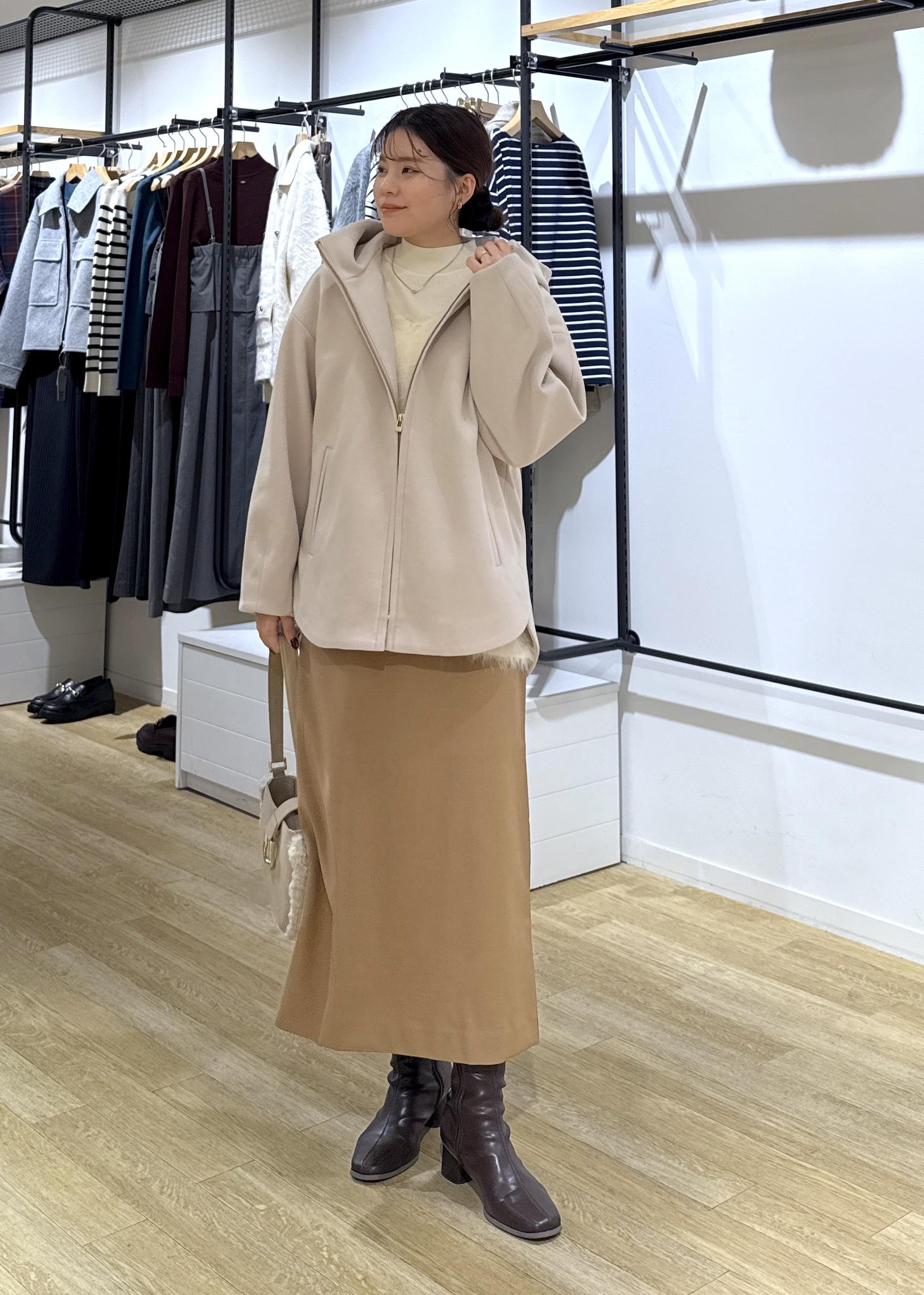 ROPE' PICNICのジャージーメルトンシリーズ ジップアップフーデッドコート/無地・チェック/リンクコーデを使ったコーディネートを紹介します。｜Rakuten Fashion(楽天ファッション／旧楽天ブランドアベニュー)6470117