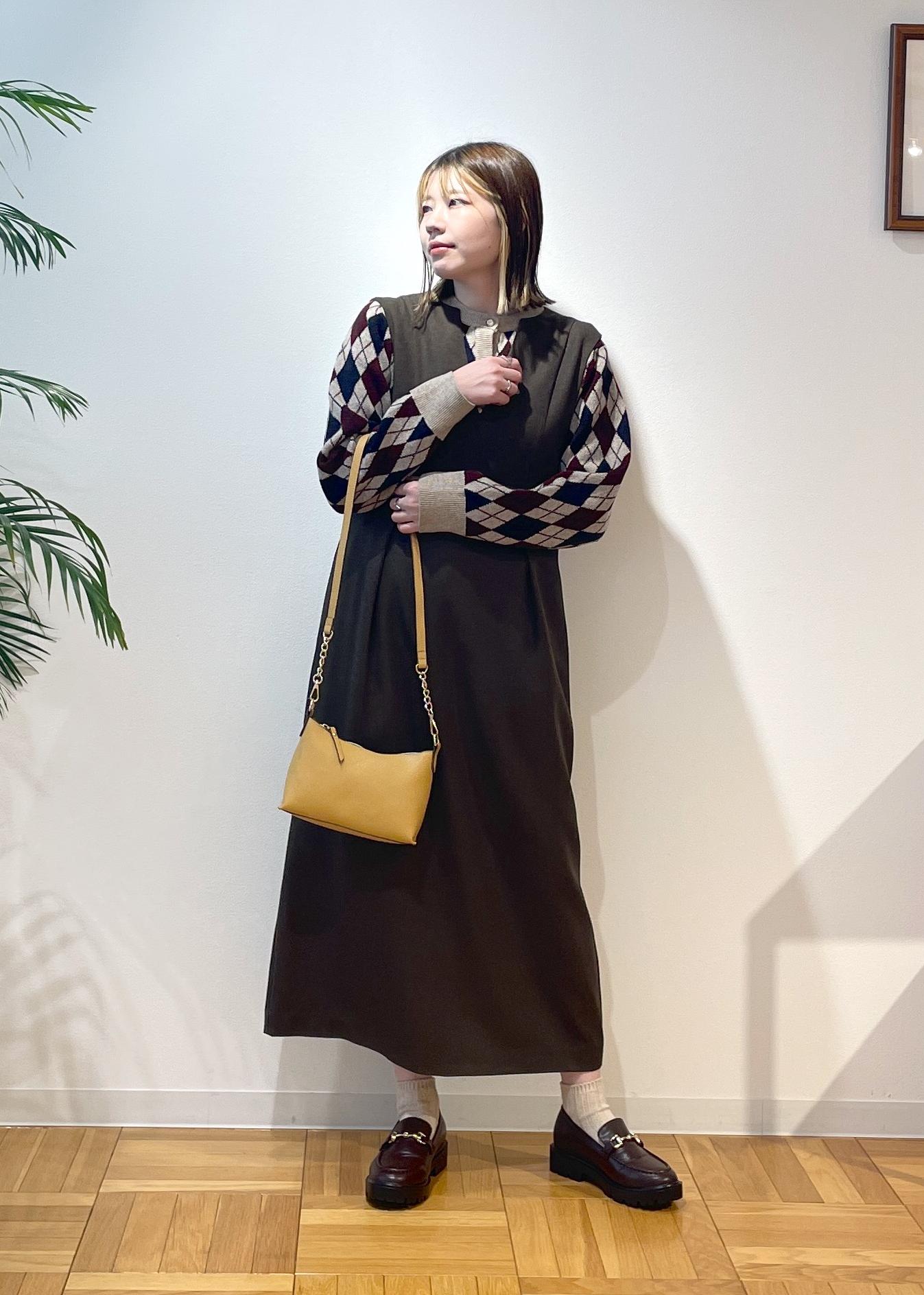 ROPE' PICNICのアーガイル柄アソートカーディガンを使ったコーディネートを紹介します。｜Rakuten Fashion(楽天ファッション／旧楽天ブランドアベニュー)6470043