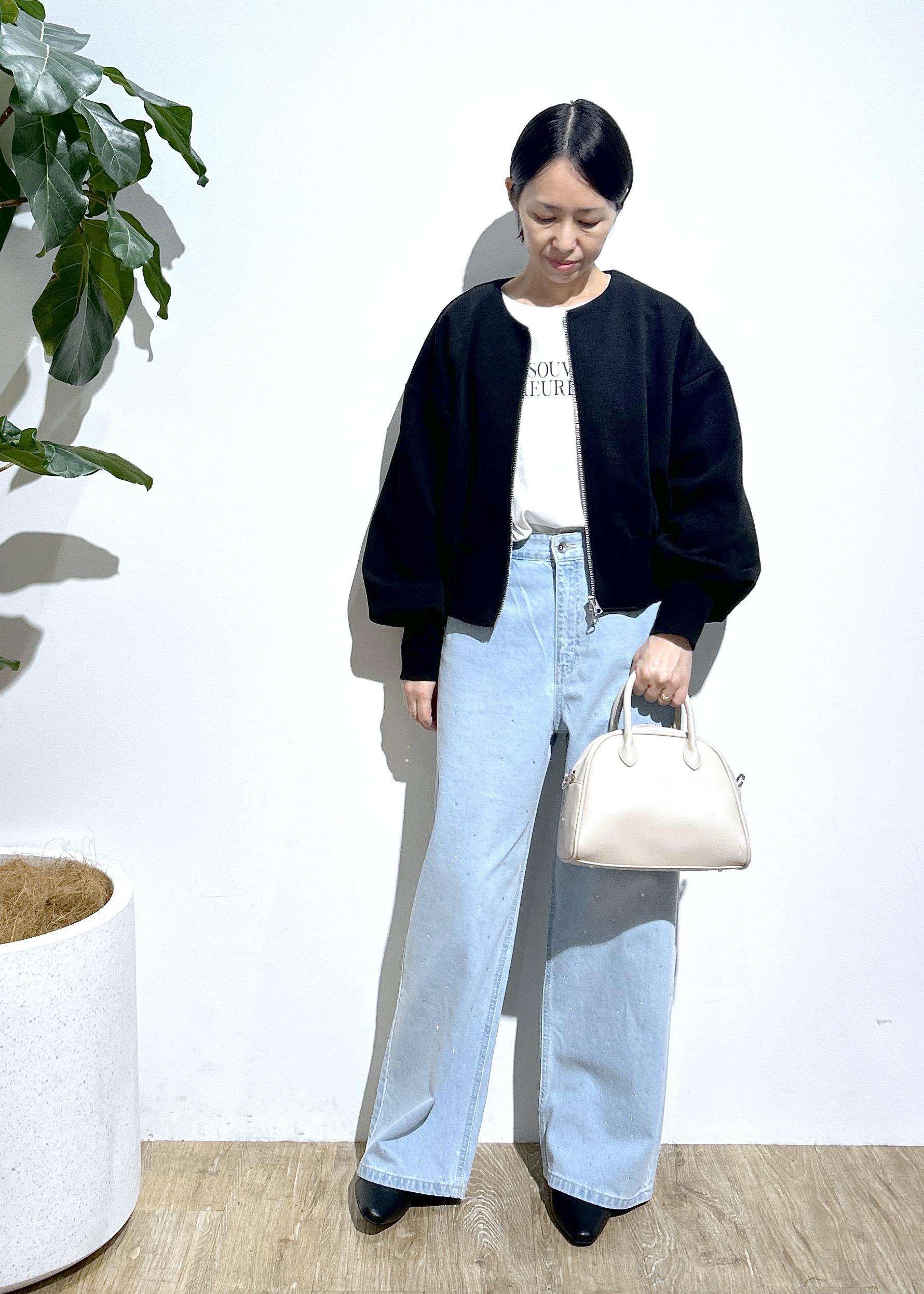 ROPE' PICNICの【新色追加】キラキラビジューデニムを使ったコーディネートを紹介します。｜Rakuten Fashion(楽天ファッション／旧楽天ブランドアベニュー)6470121