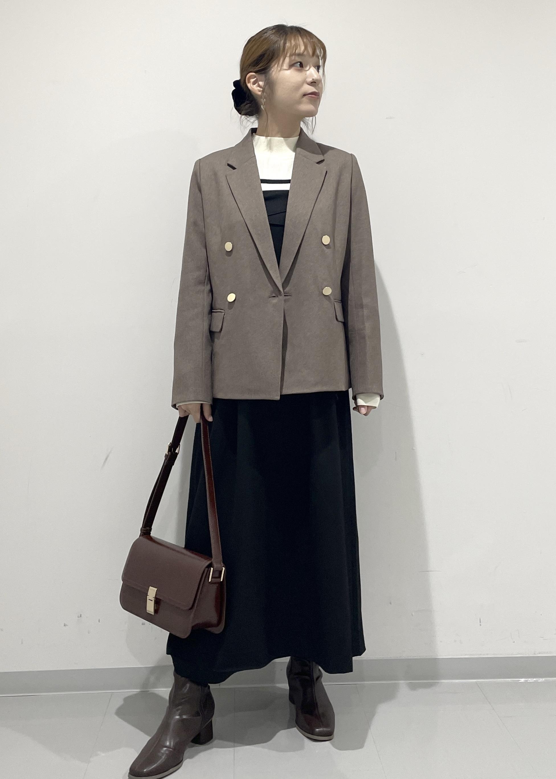 ROPE' PICNICのレディハンサムシリーズ ウールライク金ボタンジャケット(総裏地)/セットアップ対応を使ったコーディネートを紹介します。｜Rakuten Fashion(楽天ファッション／旧楽天ブランドアベニュー)6470157