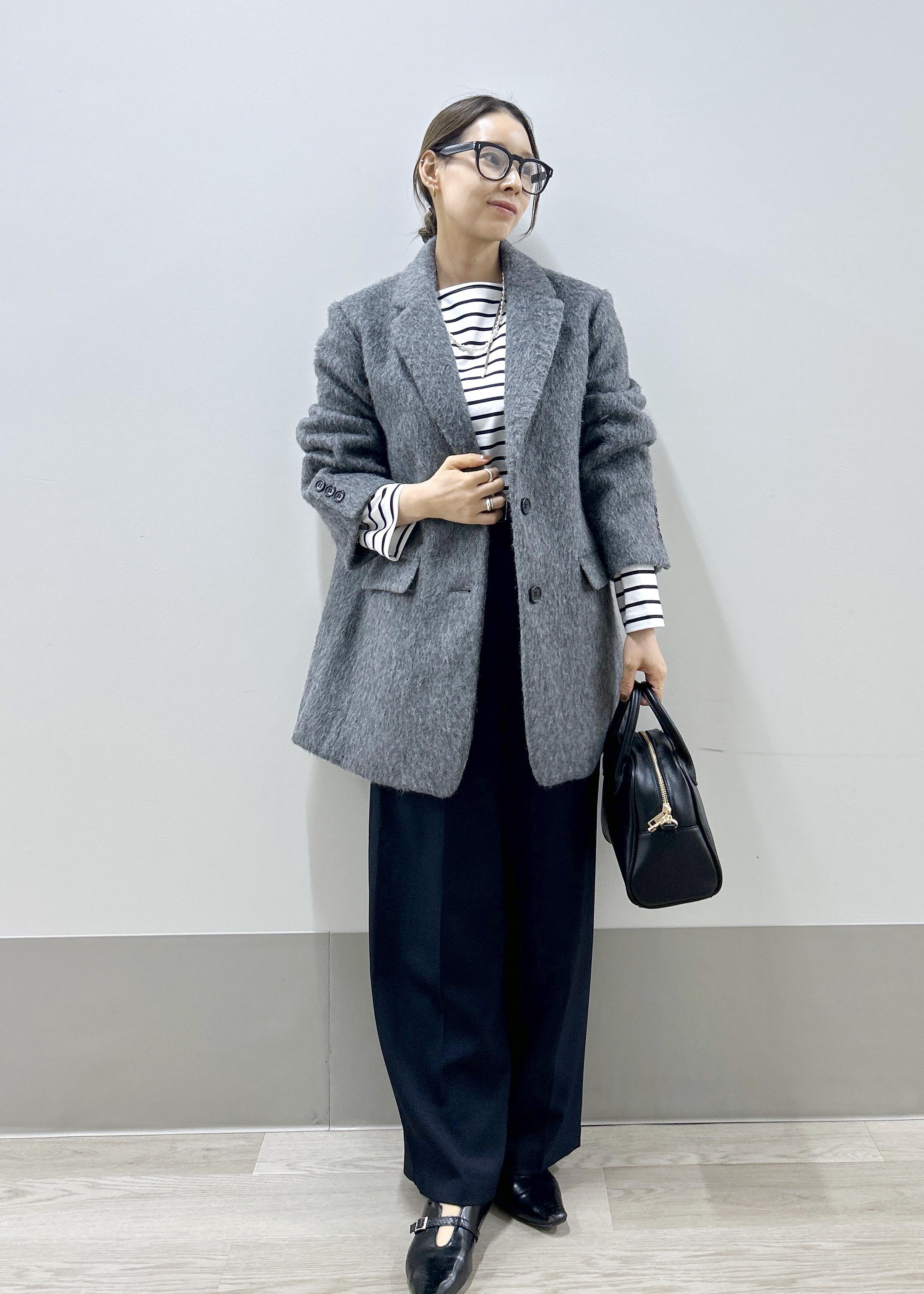 ROPE' PICNICのシャギーテーラードジャコットを使ったコーディネートを紹介します。｜Rakuten Fashion(楽天ファッション／旧楽天ブランドアベニュー)6470158