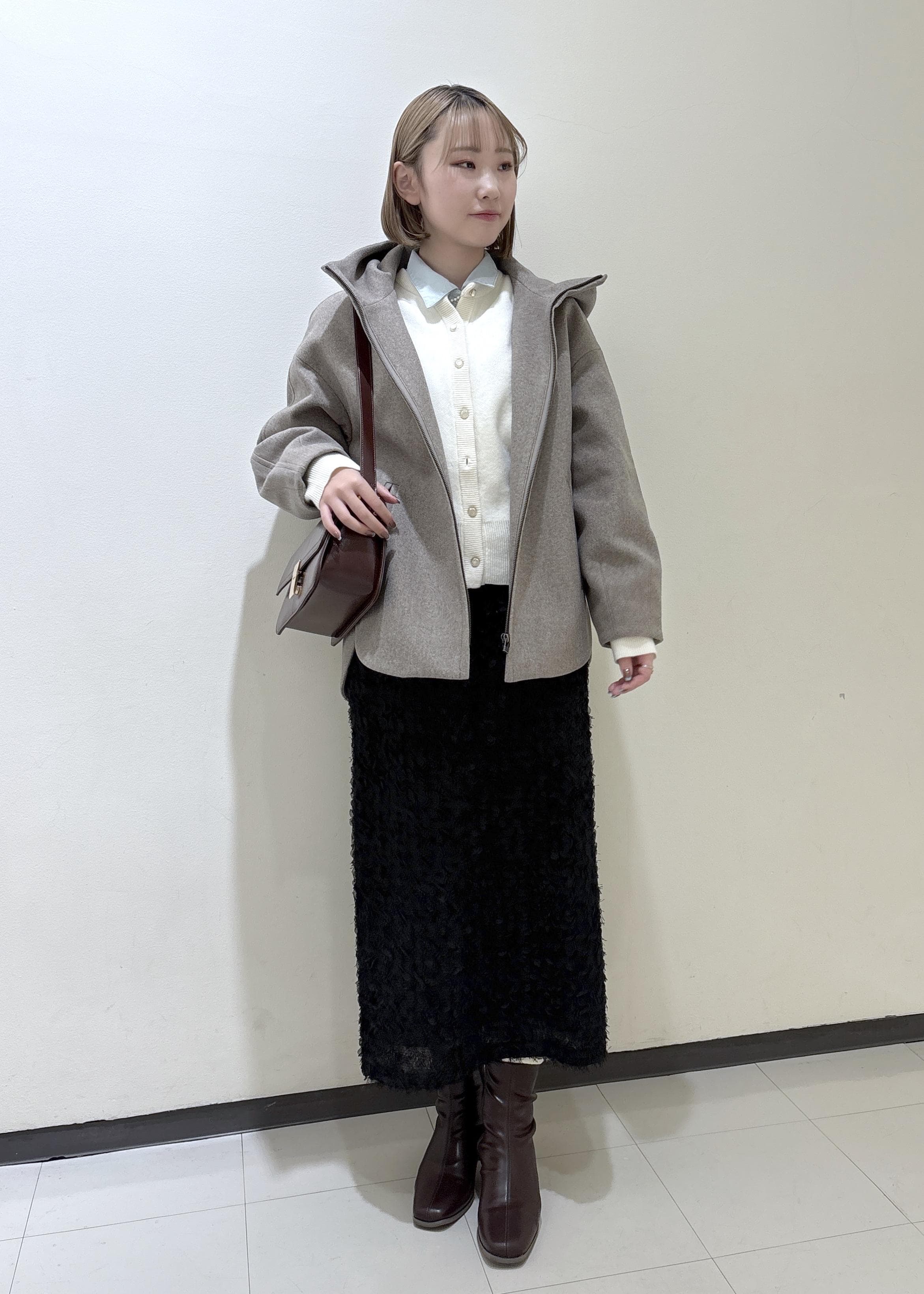 ROPE' PICNICのジャージーメルトンシリーズ ジップアップフーデッドコート/無地・チェック/リンクコーデを使ったコーディネートを紹介します。｜Rakuten Fashion(楽天ファッション／旧楽天ブランドアベニュー)6470198