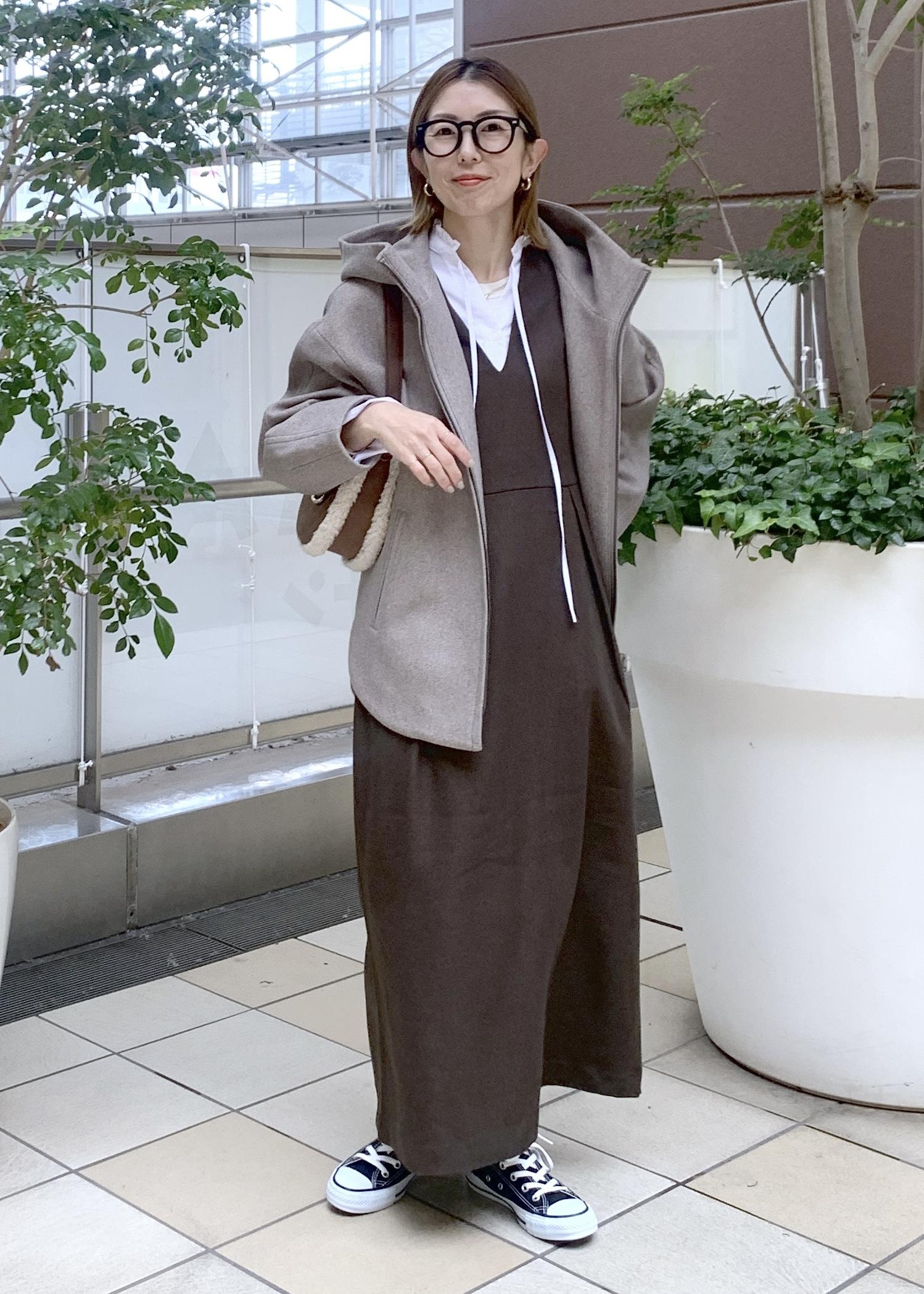 ROPE' PICNICのジャージーメルトンシリーズ ジップアップフーデッドコート/無地・チェック/リンクコーデを使ったコーディネートを紹介します。｜Rakuten Fashion(楽天ファッション／旧楽天ブランドアベニュー)6470203