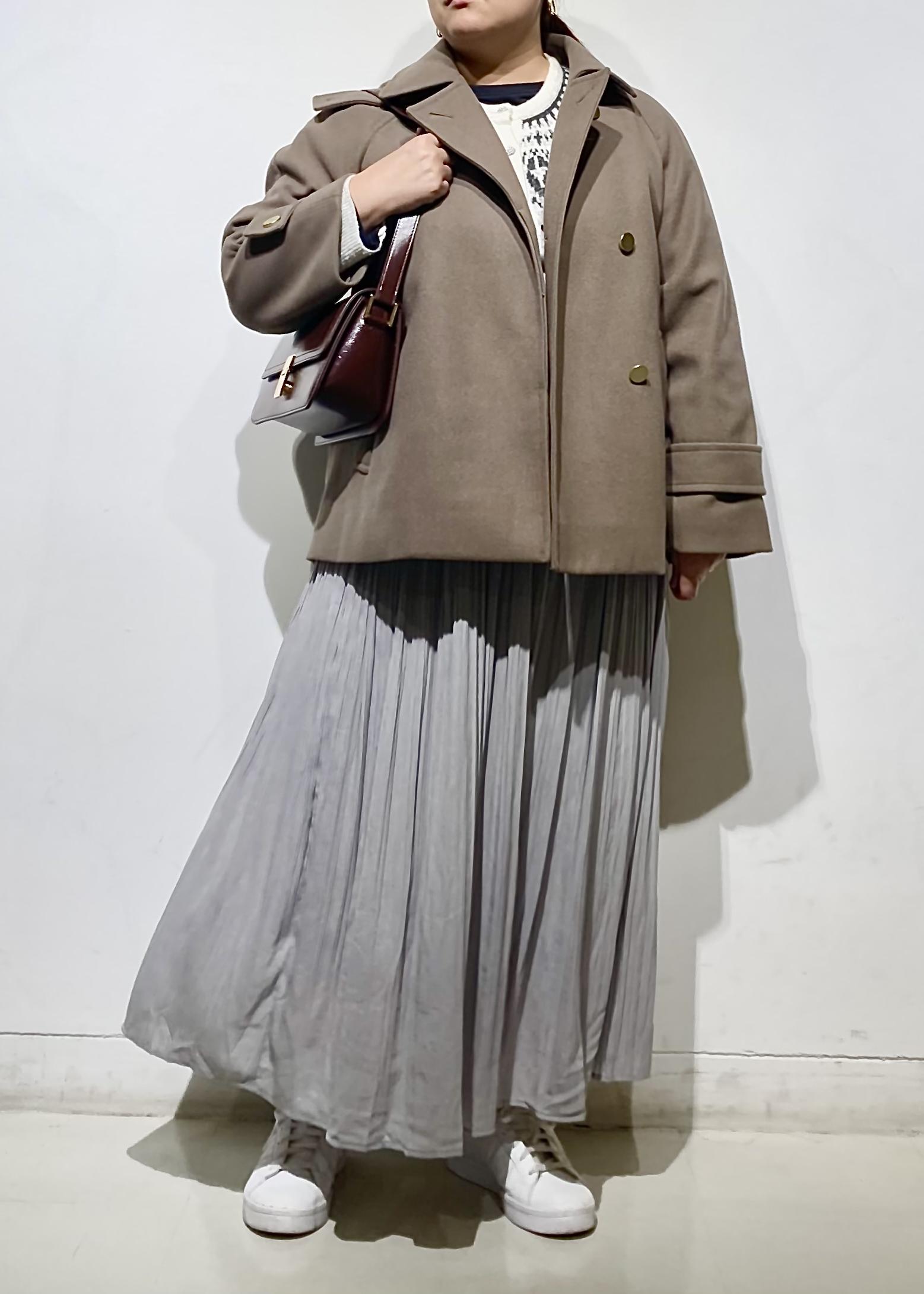 ROPE' PICNICのジャージーメルトンシリーズ 金ボタンミドル丈コート/リンクコーデを使ったコーディネートを紹介します。｜Rakuten Fashion(楽天ファッション／旧楽天ブランドアベニュー)6470210