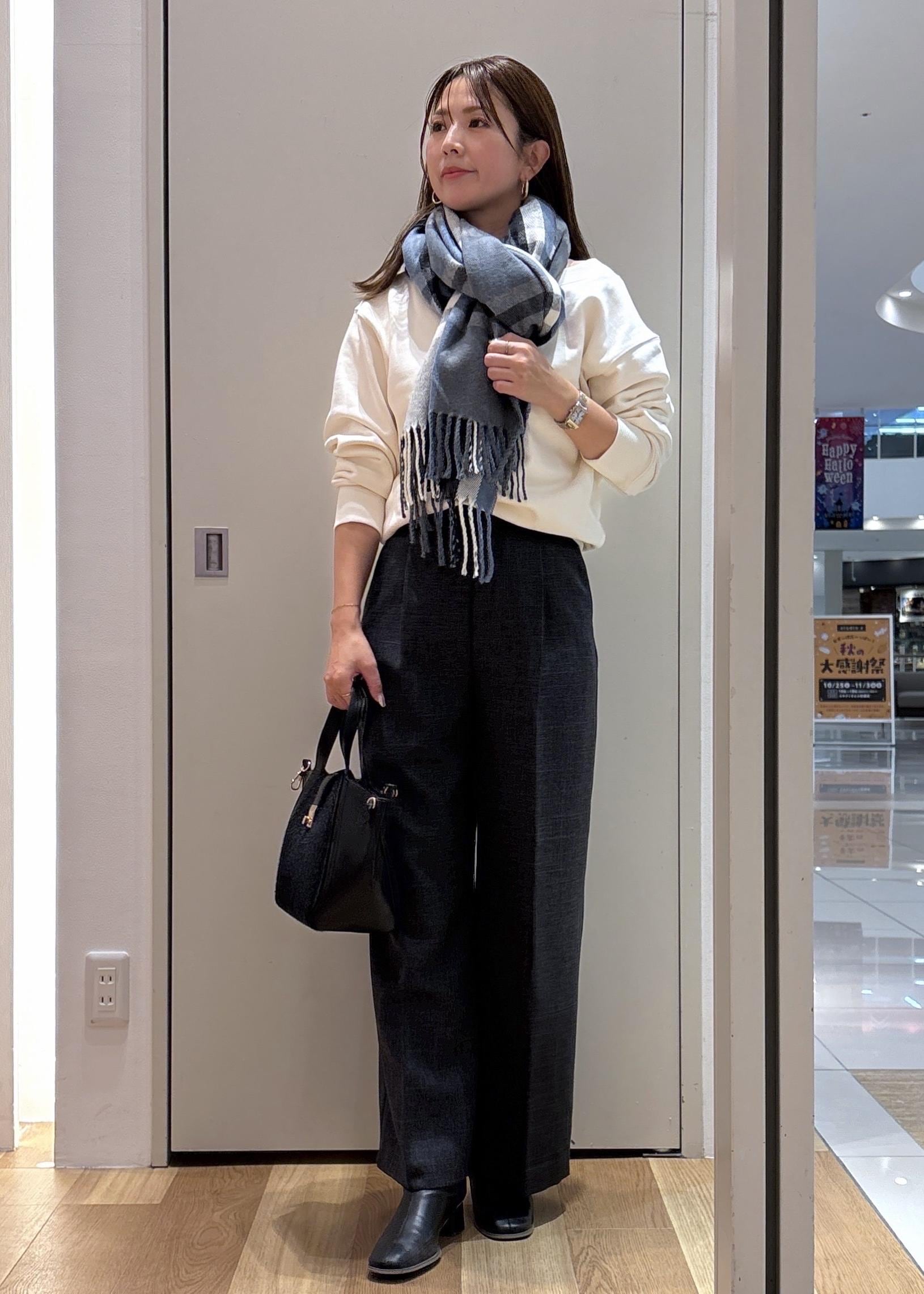 ROPE' PICNICの2WAYボートネックスウェット/リンクコーデを使ったコーディネートを紹介します。｜Rakuten Fashion(楽天ファッション／旧楽天ブランドアベニュー)6470227