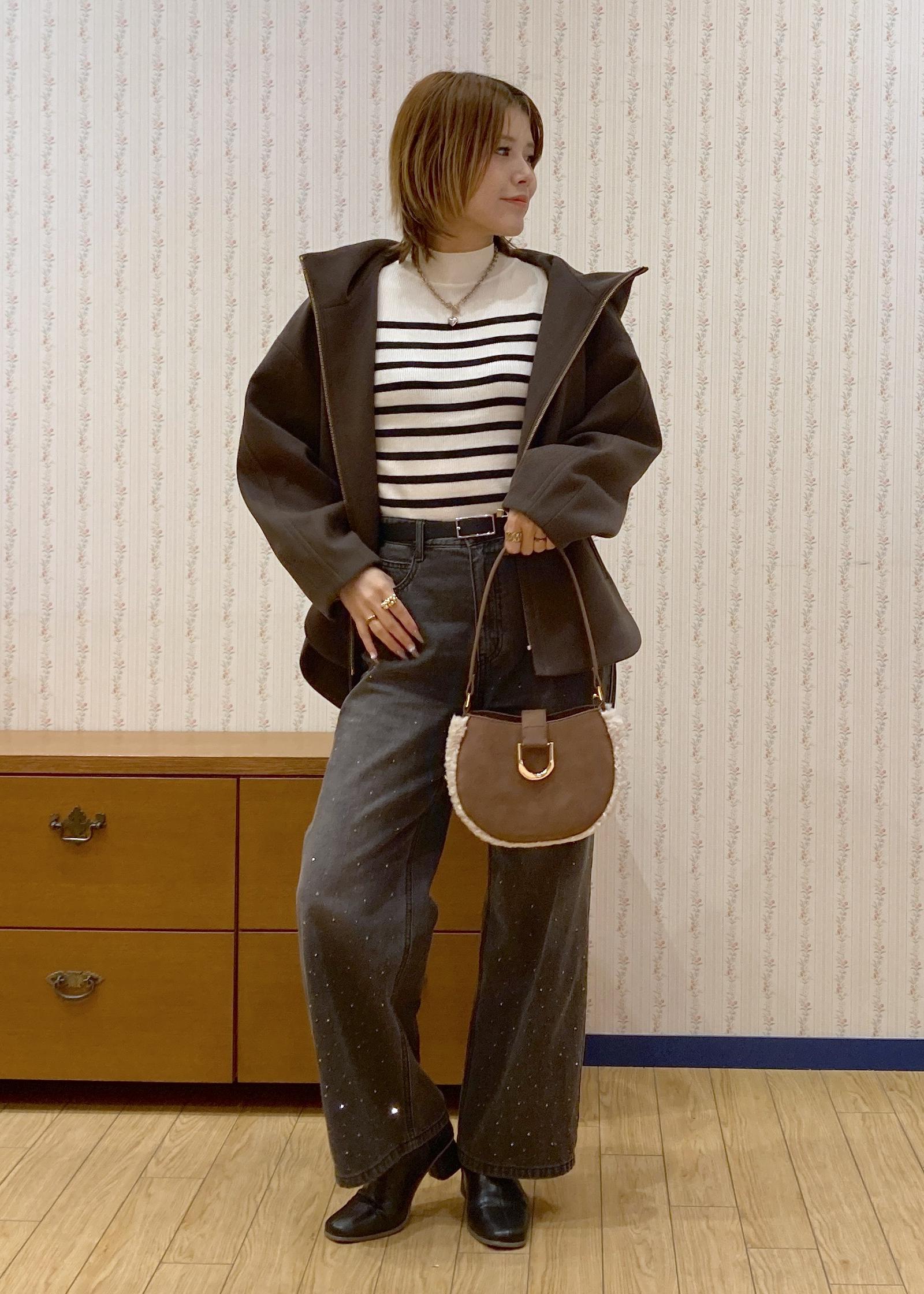 ROPE' PICNICのアンチピリングプチハイネックニット/リンクコーデを使ったコーディネートを紹介します。｜Rakuten Fashion(楽天ファッション／旧楽天ブランドアベニュー)6470236