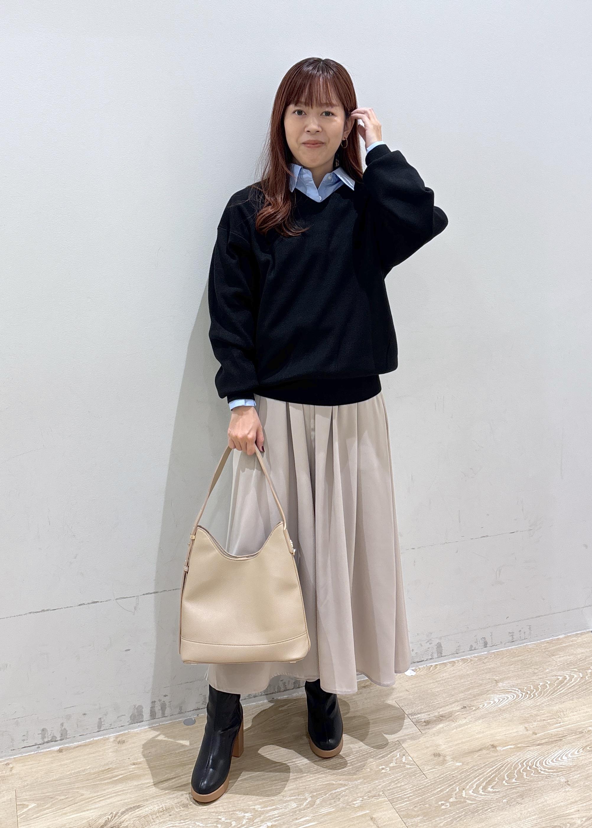 ROPE' PICNICのマシュマロニットVネックプルオーバー/イージーケア・リンクコーデを使ったコーディネートを紹介します。｜Rakuten Fashion(楽天ファッション／旧楽天ブランドアベニュー)6470266