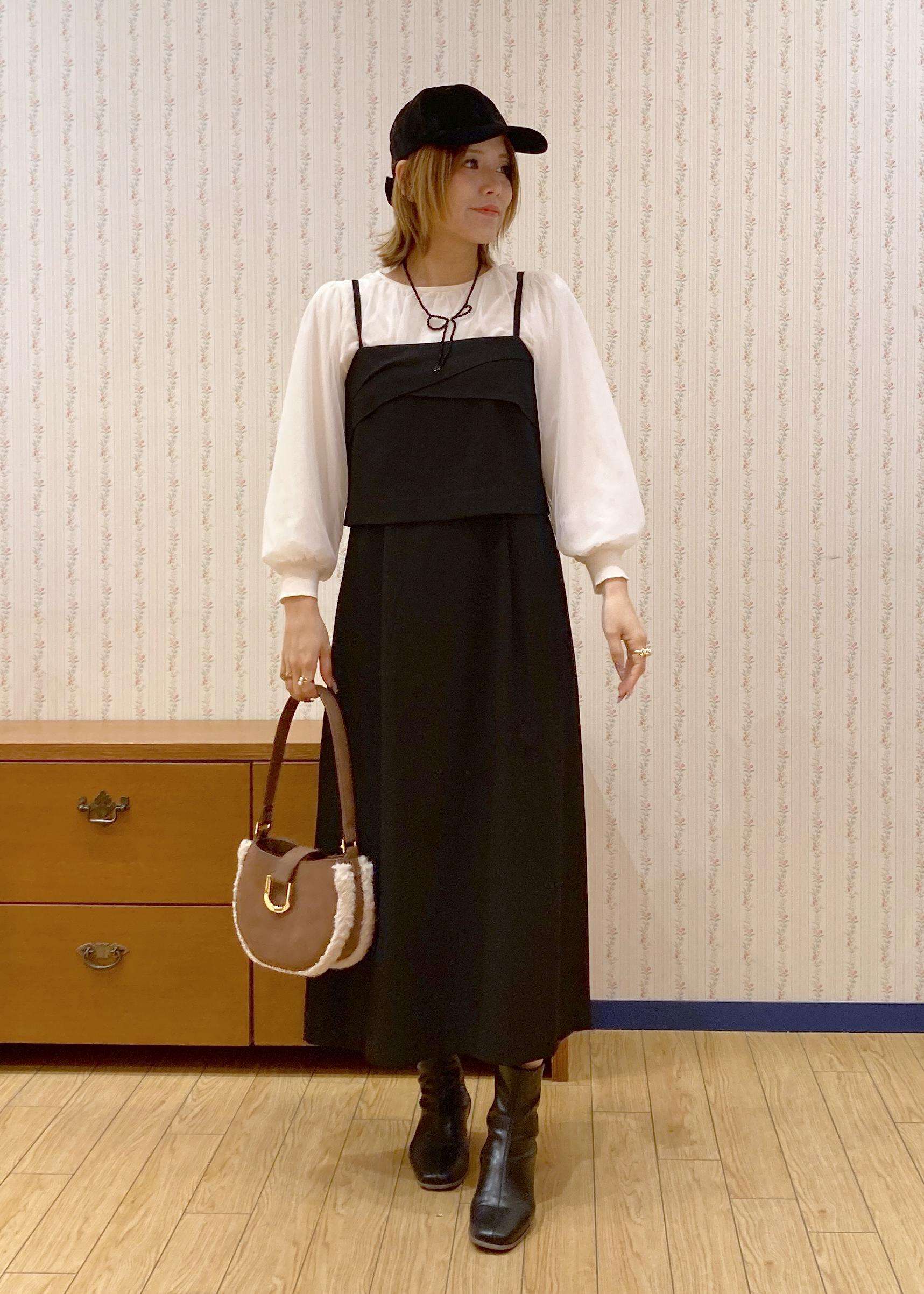 ROPE' PICNICのチュールドッキングボリュームスリーブニットプルオーバーを使ったコーディネートを紹介します。｜Rakuten Fashion(楽天ファッション／旧楽天ブランドアベニュー)6470272