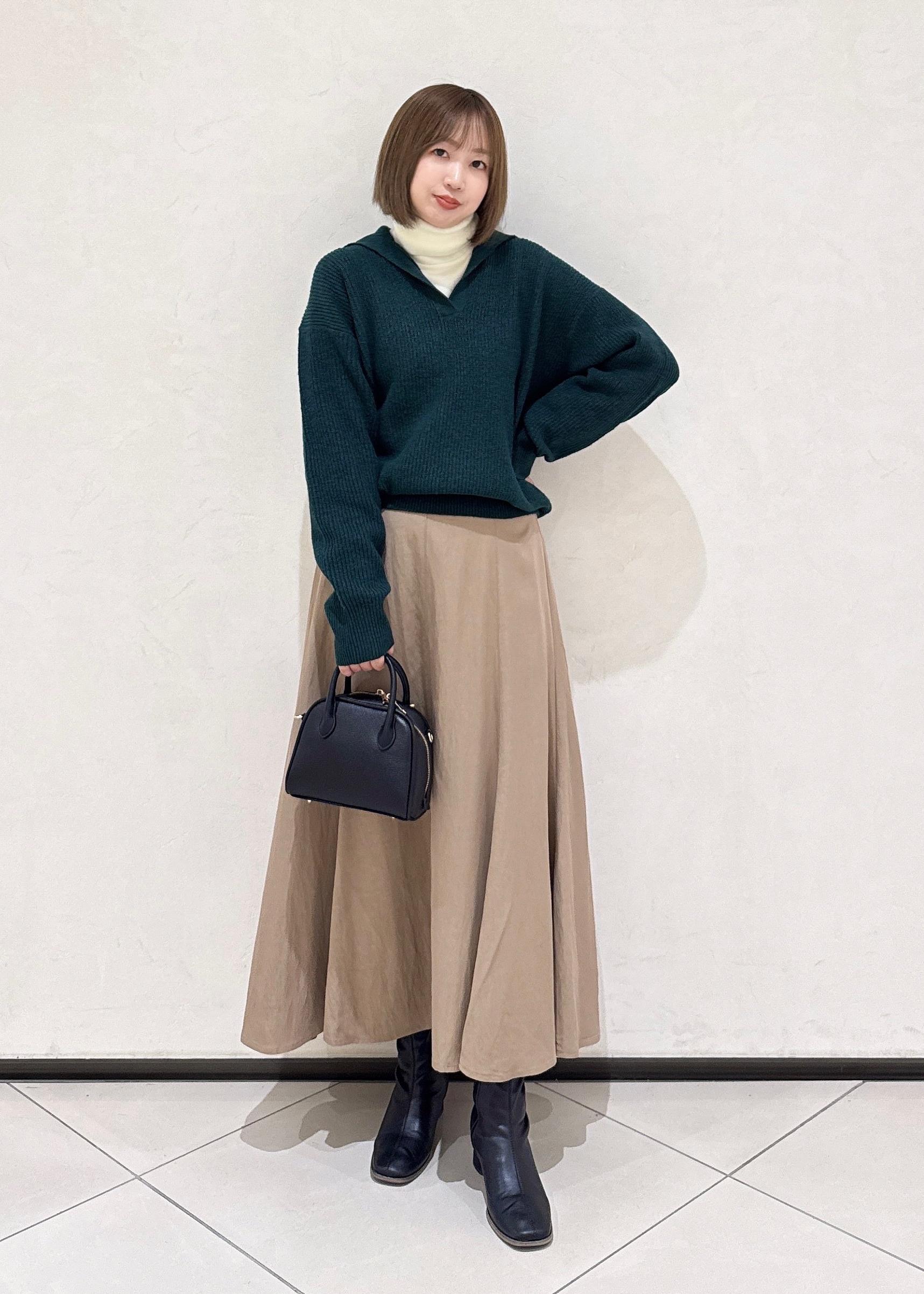 ROPE' PICNICのスキッパーポロニットプルオーバー/イージーケアを使ったコーディネートを紹介します。｜Rakuten Fashion(楽天ファッション／旧楽天ブランドアベニュー)6470240