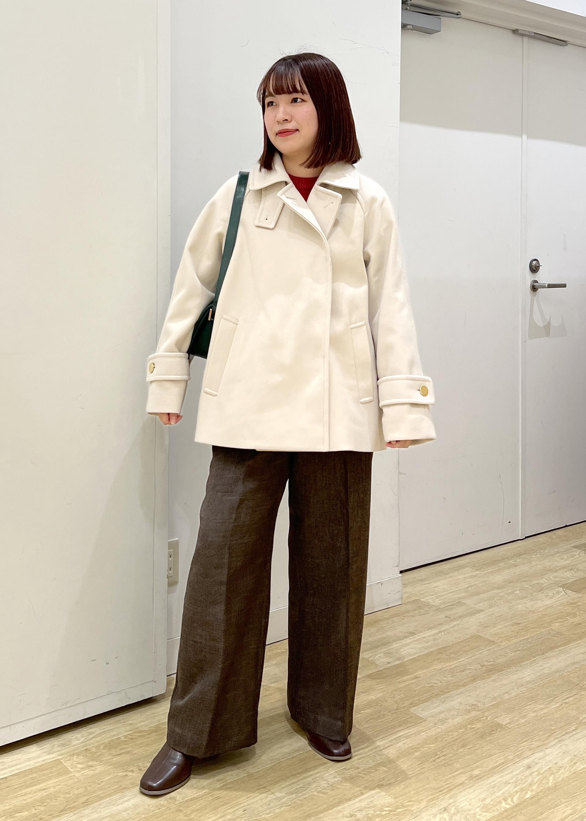 ROPE' PICNICのジャージーメルトンシリーズ 金ボタンミドル丈コート/リンクコーデを使ったコーディネートを紹介します。｜Rakuten Fashion(楽天ファッション／旧楽天ブランドアベニュー)6470276