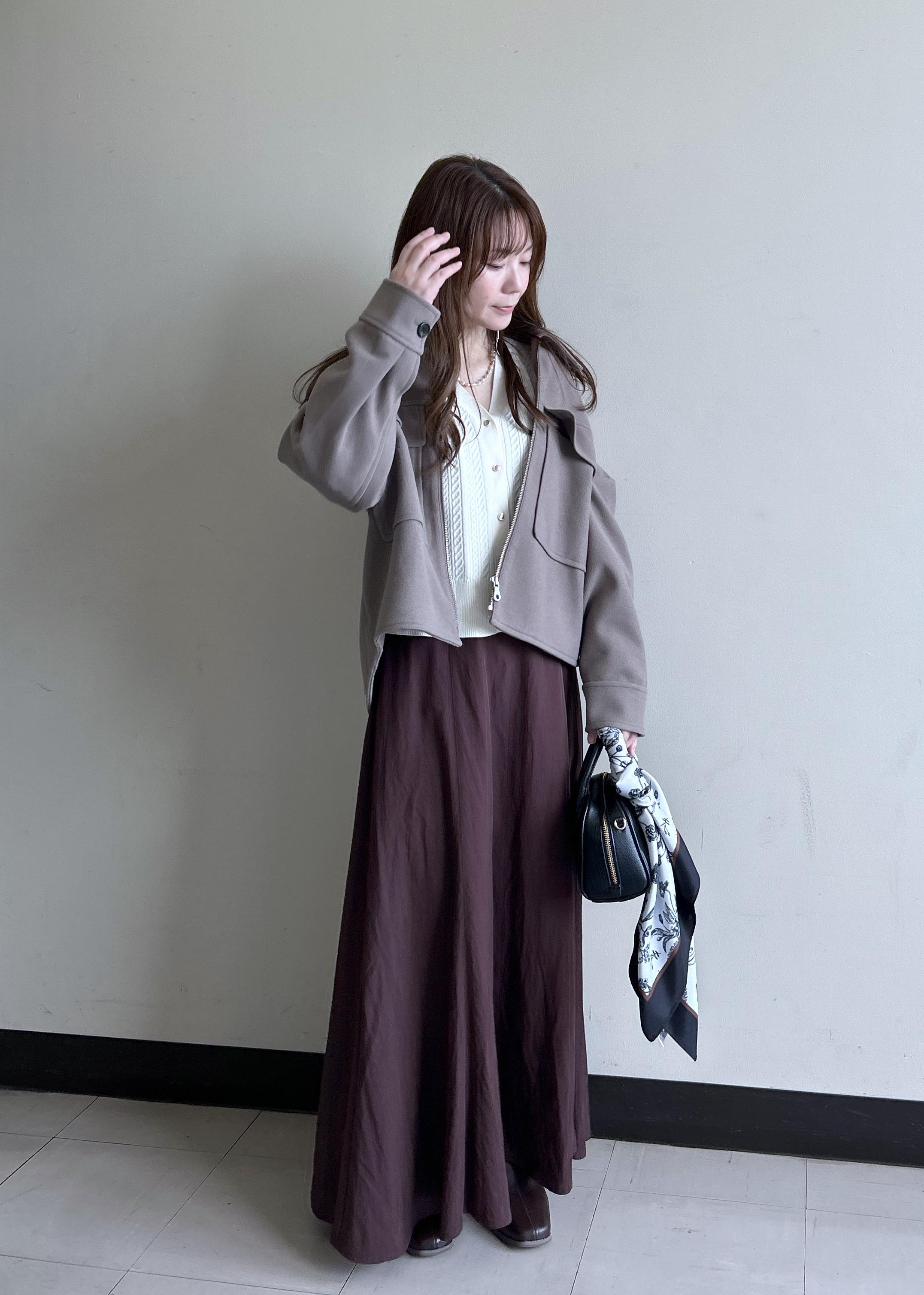 ROPE' PICNICのジャージーメルトンシリーズ ポケット付きジップブルゾン/リンクコーデを使ったコーディネートを紹介します。｜Rakuten Fashion(楽天ファッション／旧楽天ブランドアベニュー)6470344