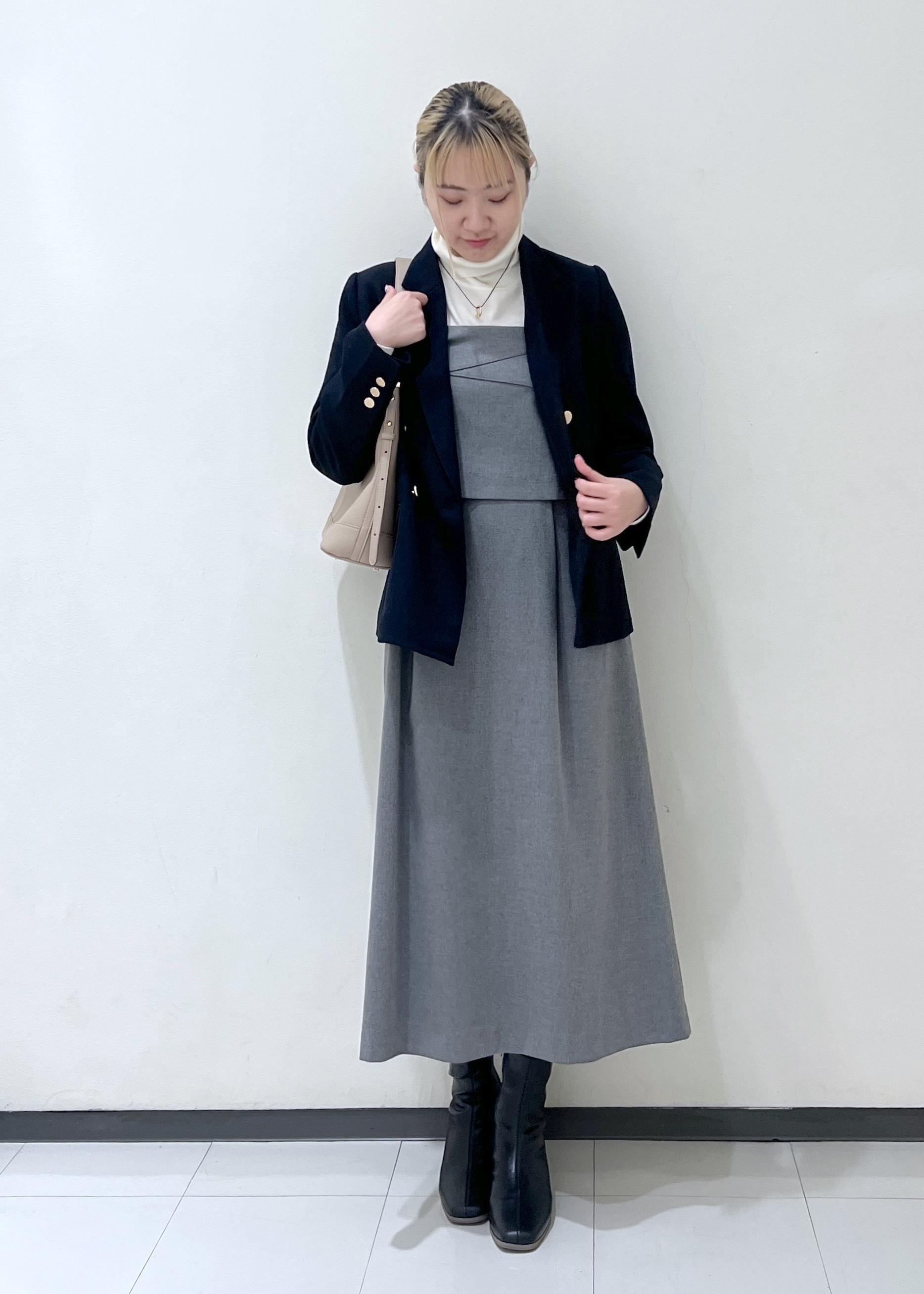 ROPE' PICNICのアンチピリング天竺タートルネックニットプルオーバー/イージーケアを使ったコーディネートを紹介します。｜Rakuten Fashion(楽天ファッション／旧楽天ブランドアベニュー)6470309