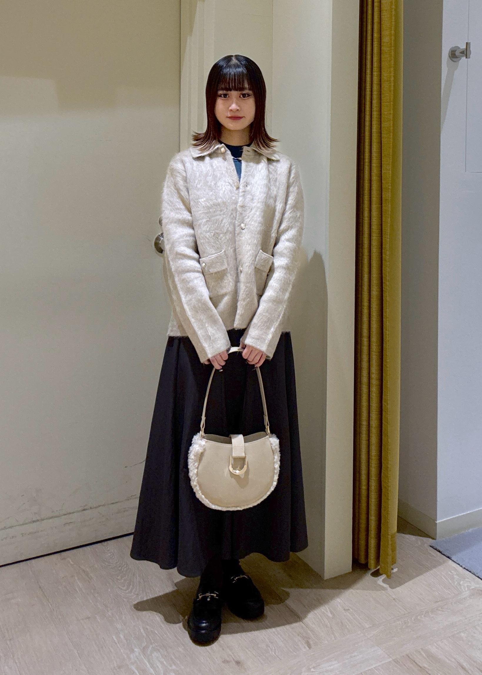 ROPE' PICNICのダブルフェイス襟取り外し起毛カーディガンを使ったコーディネートを紹介します。｜Rakuten Fashion(楽天ファッション／旧楽天ブランドアベニュー)6470310