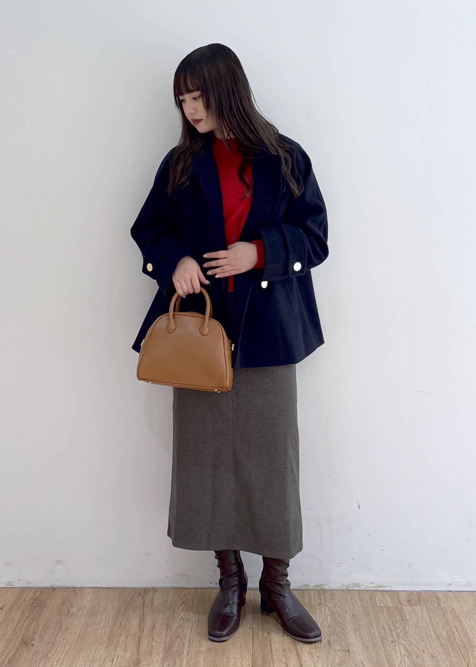 ROPE' PICNICのジャージーメルトンシリーズ 金ボタンミドル丈コート/リンクコーデを使ったコーディネートを紹介します。｜Rakuten Fashion(楽天ファッション／旧楽天ブランドアベニュー)6470314