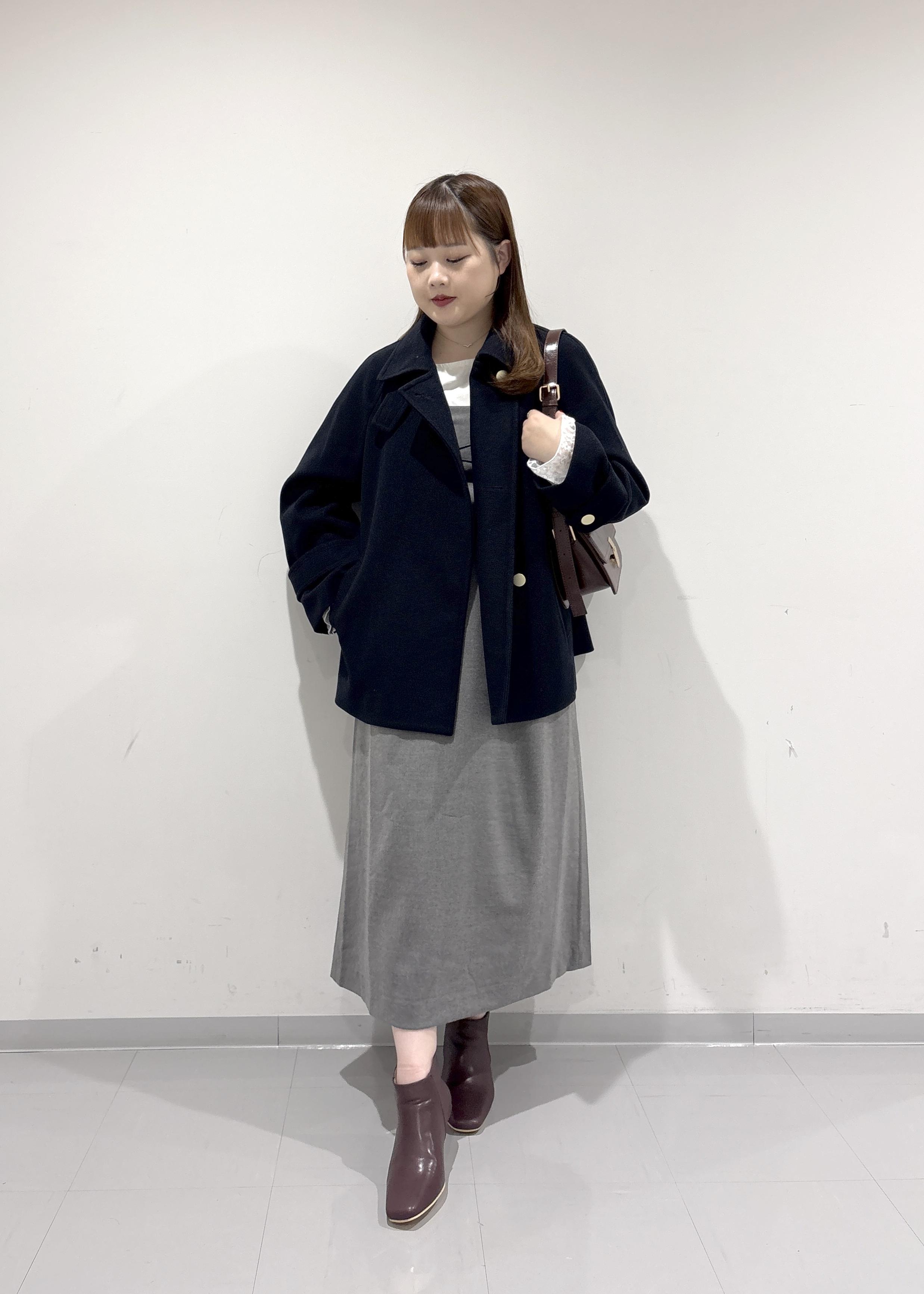 ROPE' PICNICのジャージーメルトンシリーズ 金ボタンミドル丈コート/リンクコーデを使ったコーディネートを紹介します。｜Rakuten Fashion(楽天ファッション／旧楽天ブランドアベニュー)6470289