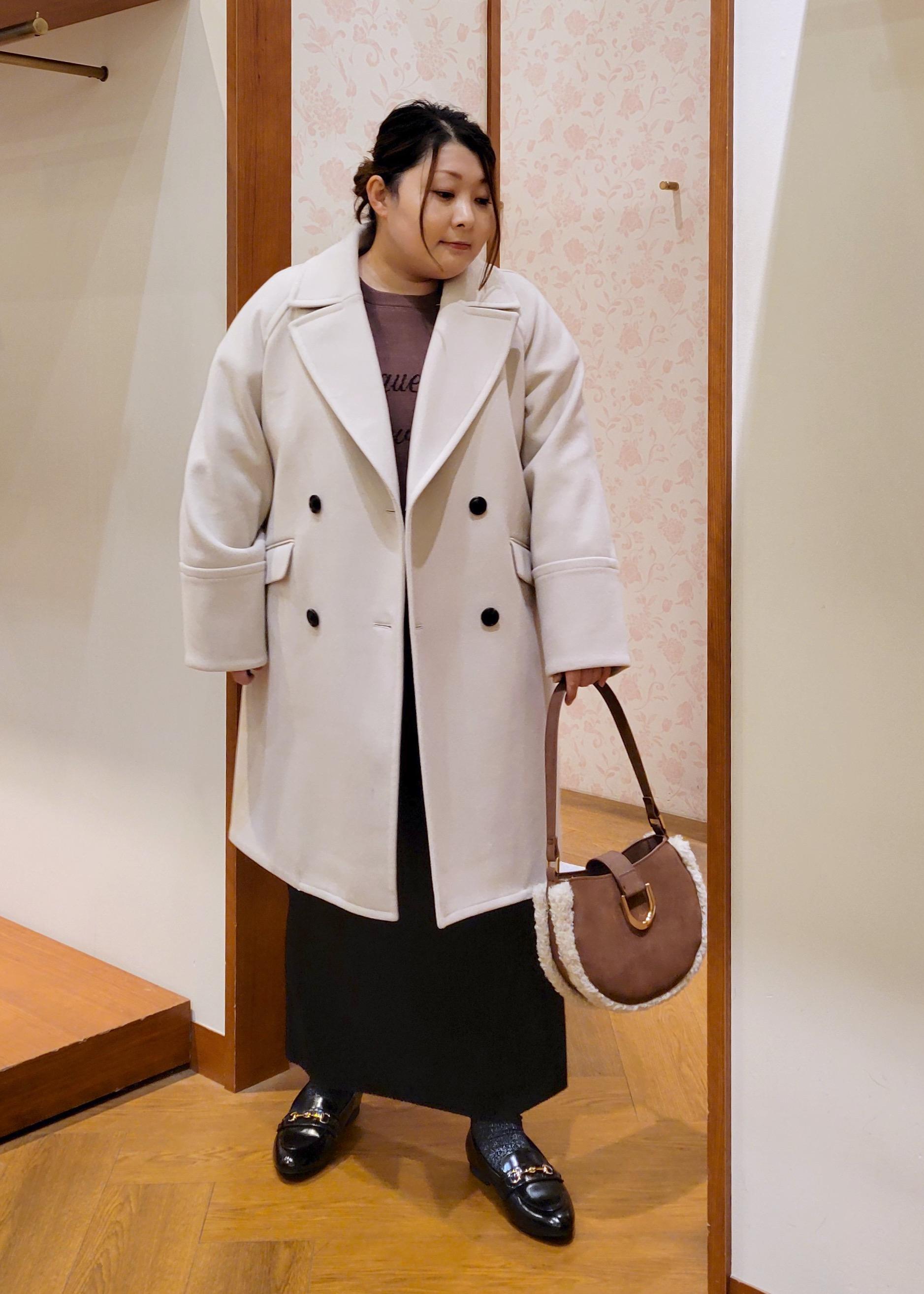 ROPE' PICNICのジャージメルトン無地&チェックオーバーPコート/一部WEB限定カラー・リンクコーデを使ったコーディネートを紹介します。｜Rakuten Fashion(楽天ファッション／旧楽天ブランドアベニュー)6470294