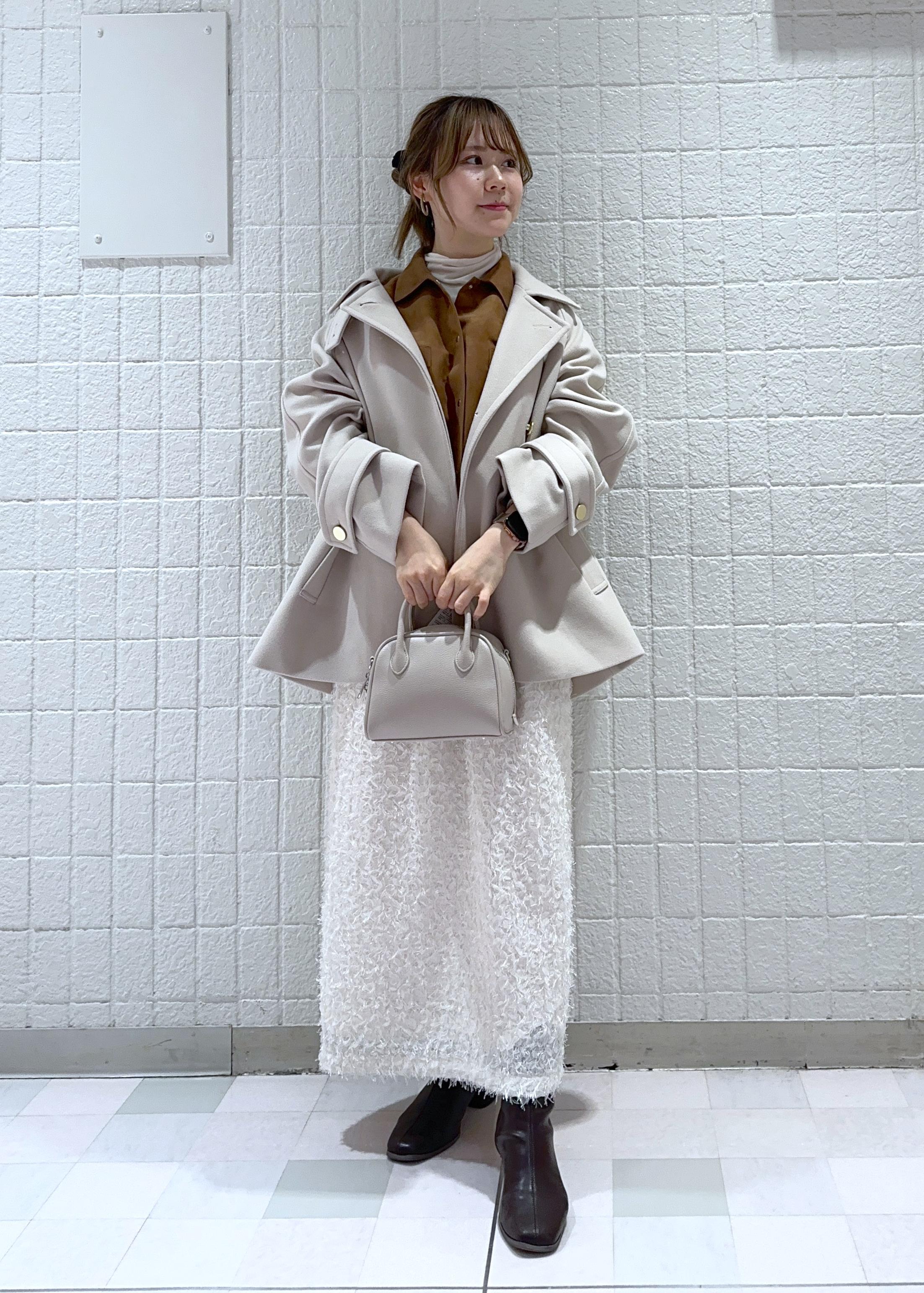 ROPE' PICNICのシアートリコットベロアタートルトップスを使ったコーディネートを紹介します。｜Rakuten Fashion(楽天ファッション／旧楽天ブランドアベニュー)6470252