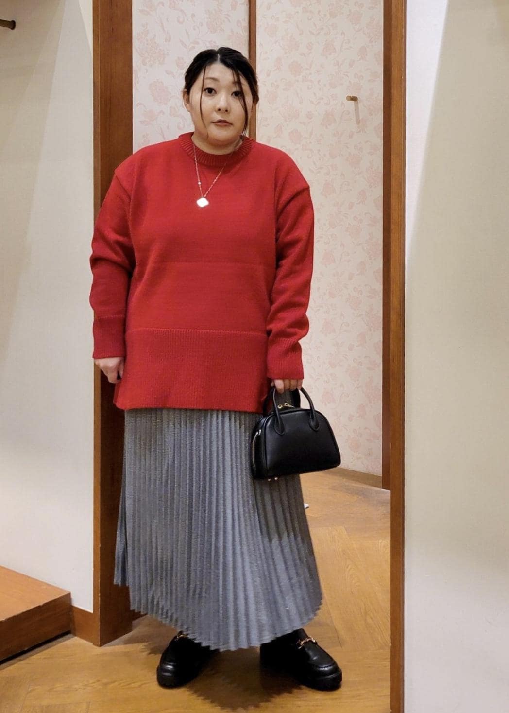 ROPE' PICNICの【新色追加】着丈が選べるクルーネックサイドスリットニットプルオーバー/イージーケアを使ったコーディネートを紹介します。｜Rakuten Fashion(楽天ファッション／旧楽天ブランドアベニュー)6470316