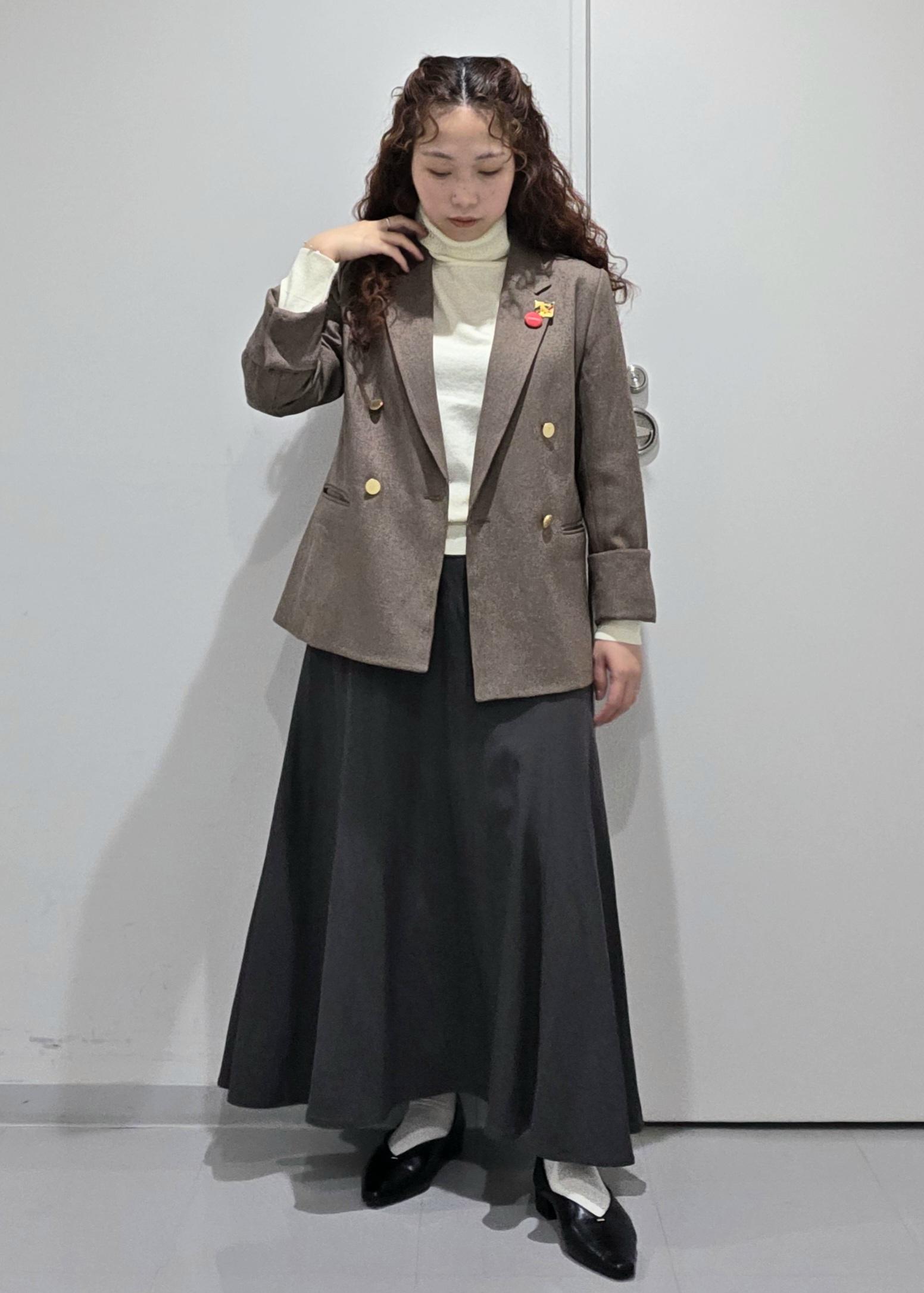 ROPE' PICNICのレディハンサムシリーズ ウールライク金ボタンジャケット(総裏地)/セットアップ対応を使ったコーディネートを紹介します。｜Rakuten Fashion(楽天ファッション／旧楽天ブランドアベニュー)6470324