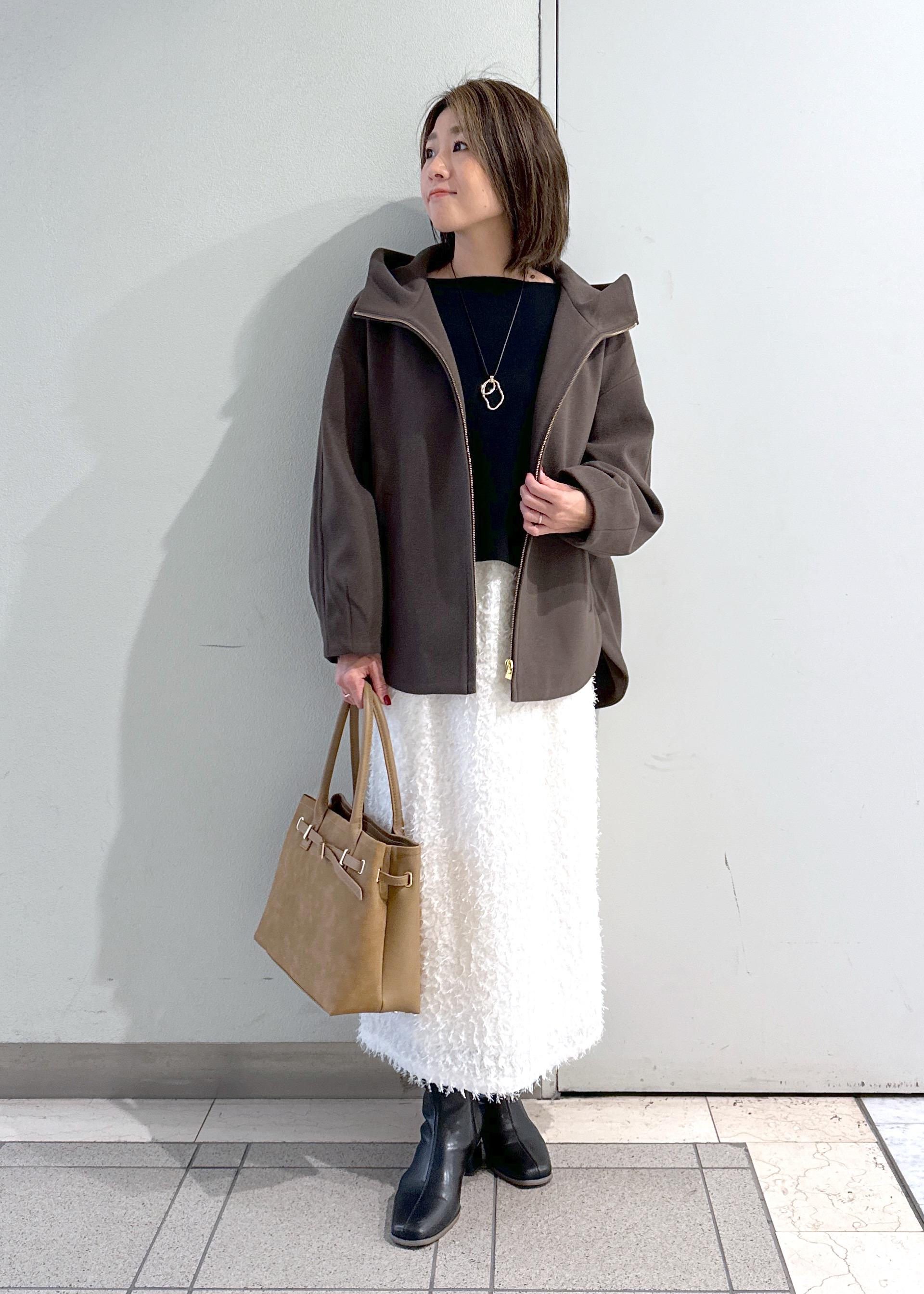 ROPE' PICNICのジャージーメルトンシリーズ ジップアップフーデッドコート/無地・チェック/リンクコーデを使ったコーディネートを紹介します。｜Rakuten Fashion(楽天ファッション／旧楽天ブランドアベニュー)6470302