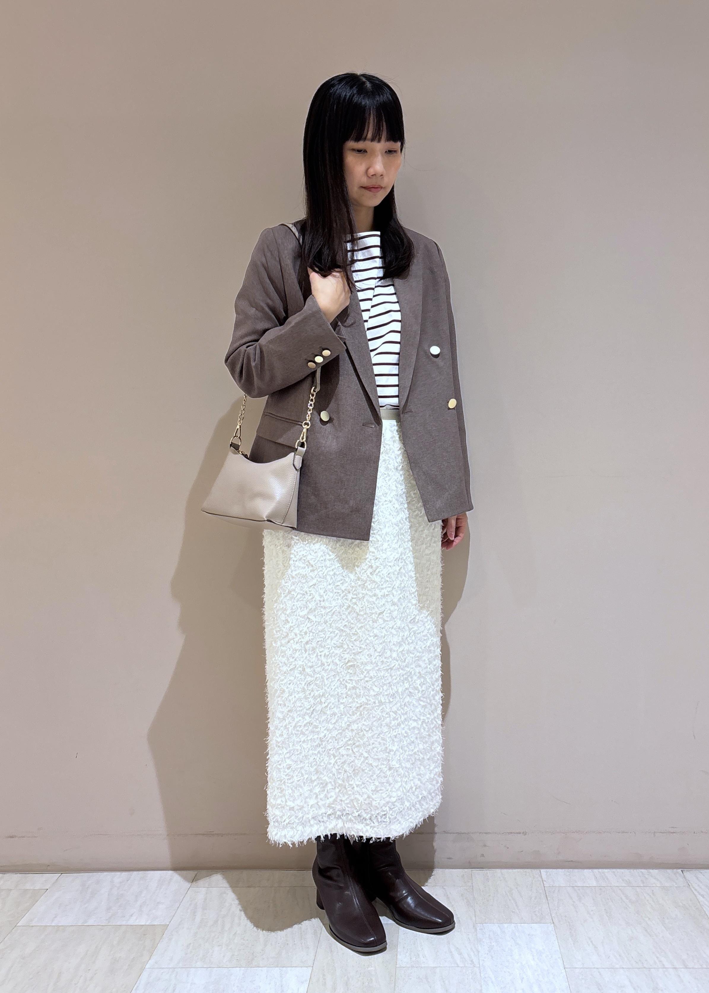 ROPE' PICNICのボックスシルエットボーダーカットソーを使ったコーディネートを紹介します。｜Rakuten Fashion(楽天ファッション／旧楽天ブランドアベニュー)6470327