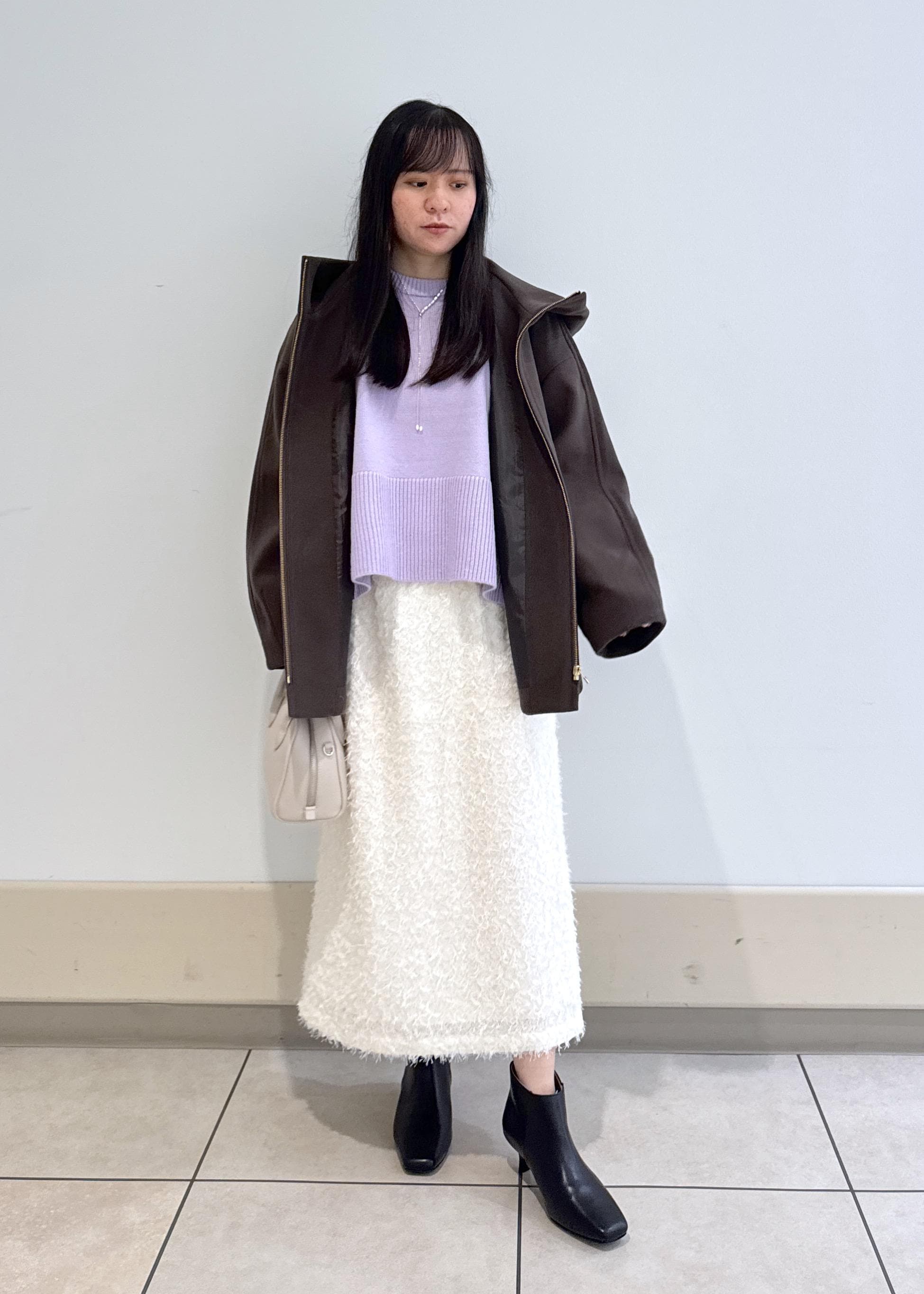 ROPE' PICNICのジャージーメルトンシリーズ ジップアップフーデッドコート/無地・チェック/リンクコーデを使ったコーディネートを紹介します。｜Rakuten Fashion(楽天ファッション／旧楽天ブランドアベニュー)6470329