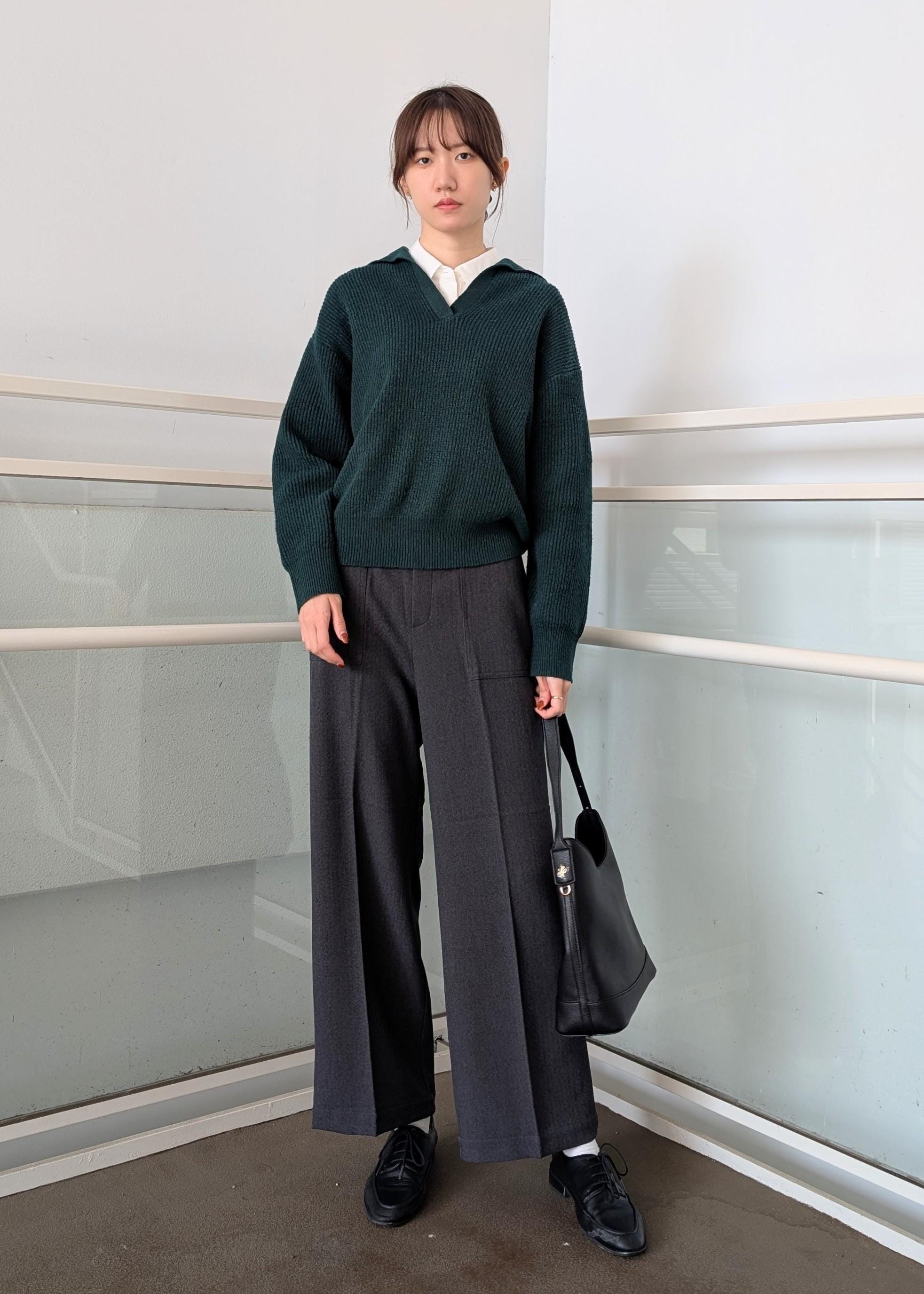 ROPE' PICNICのスキッパーポロニットプルオーバー/イージーケアを使ったコーディネートを紹介します。｜Rakuten Fashion(楽天ファッション／旧楽天ブランドアベニュー)6470255