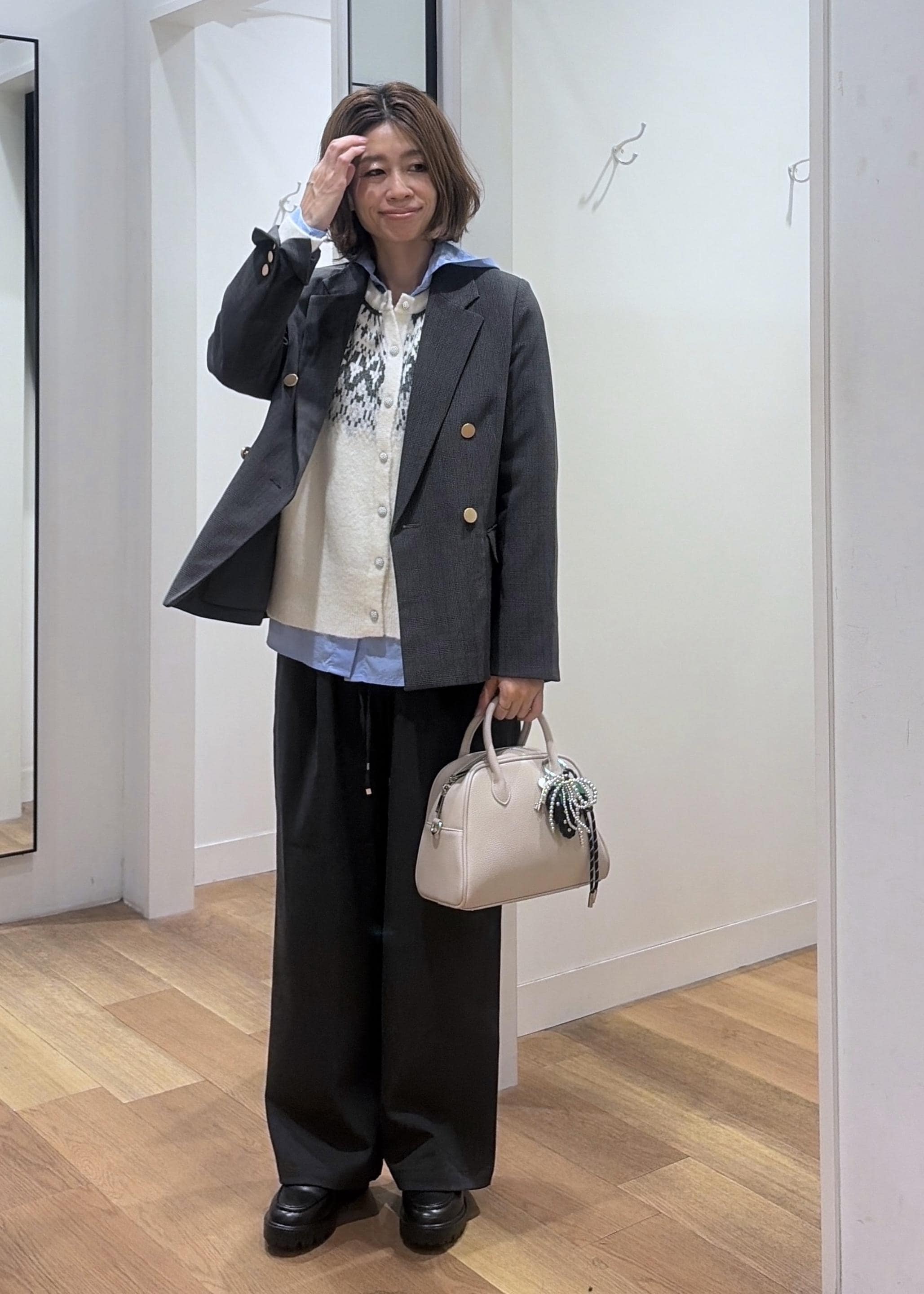 ROPE' PICNICのシャツフーディーを使ったコーディネートを紹介します。｜Rakuten Fashion(楽天ファッション／旧楽天ブランドアベニュー)6470307