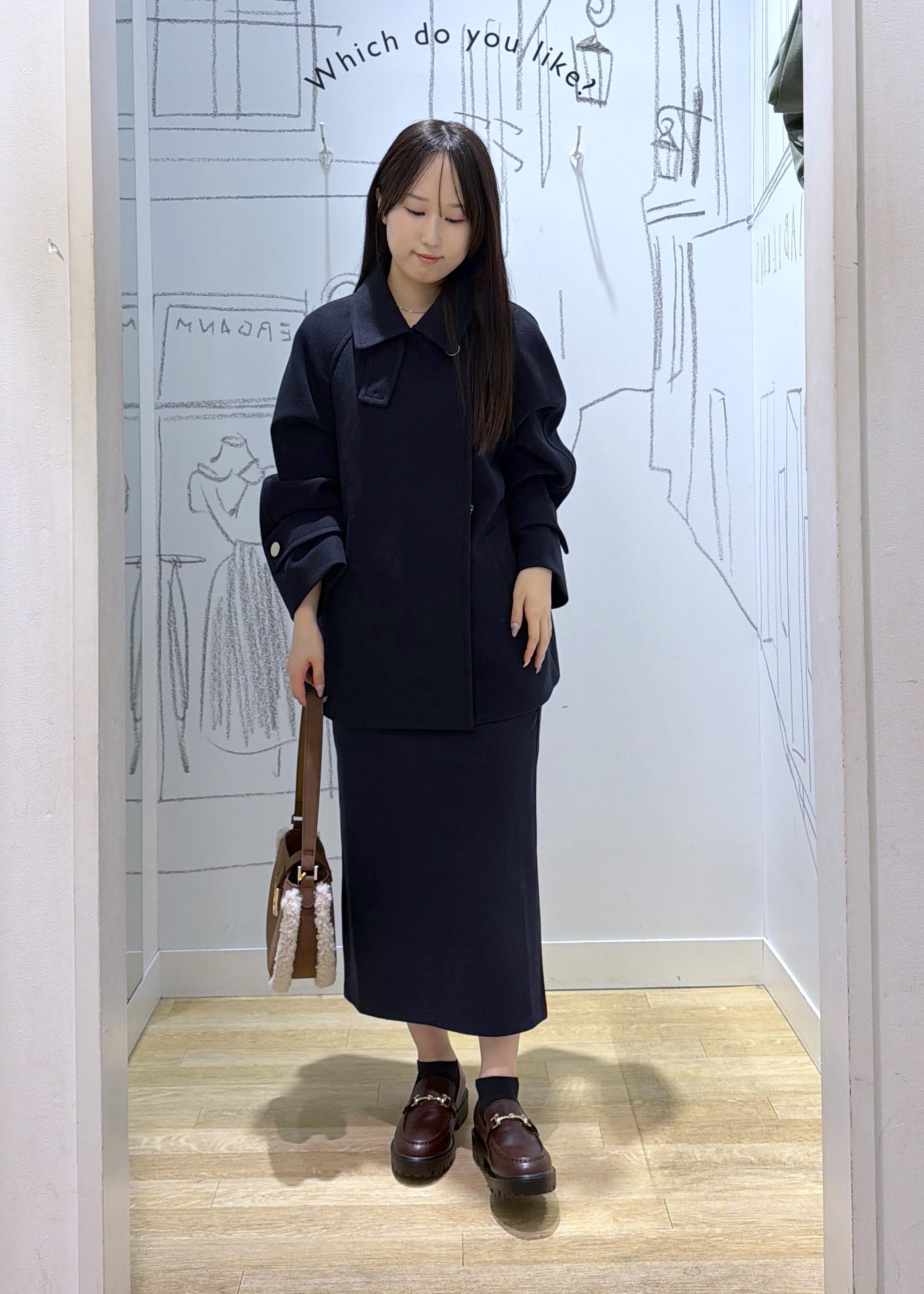 ROPE' PICNICのジャージーメルトンシリーズ 金ボタンミドル丈コート/リンクコーデを使ったコーディネートを紹介します。｜Rakuten Fashion(楽天ファッション／旧楽天ブランドアベニュー)6470342