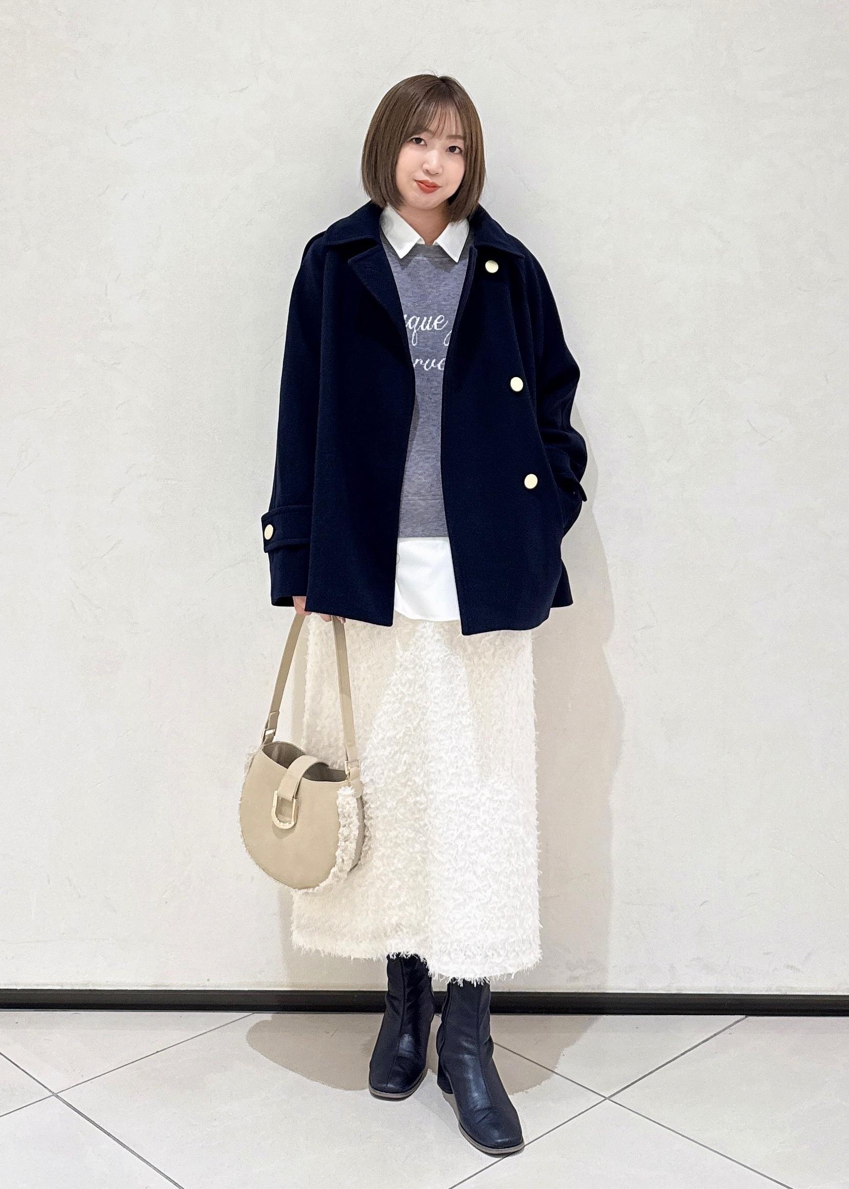 ROPE' PICNICのスウェットライクロゴニットプルオーバーを使ったコーディネートを紹介します。｜Rakuten Fashion(楽天ファッション／旧楽天ブランドアベニュー)6470354