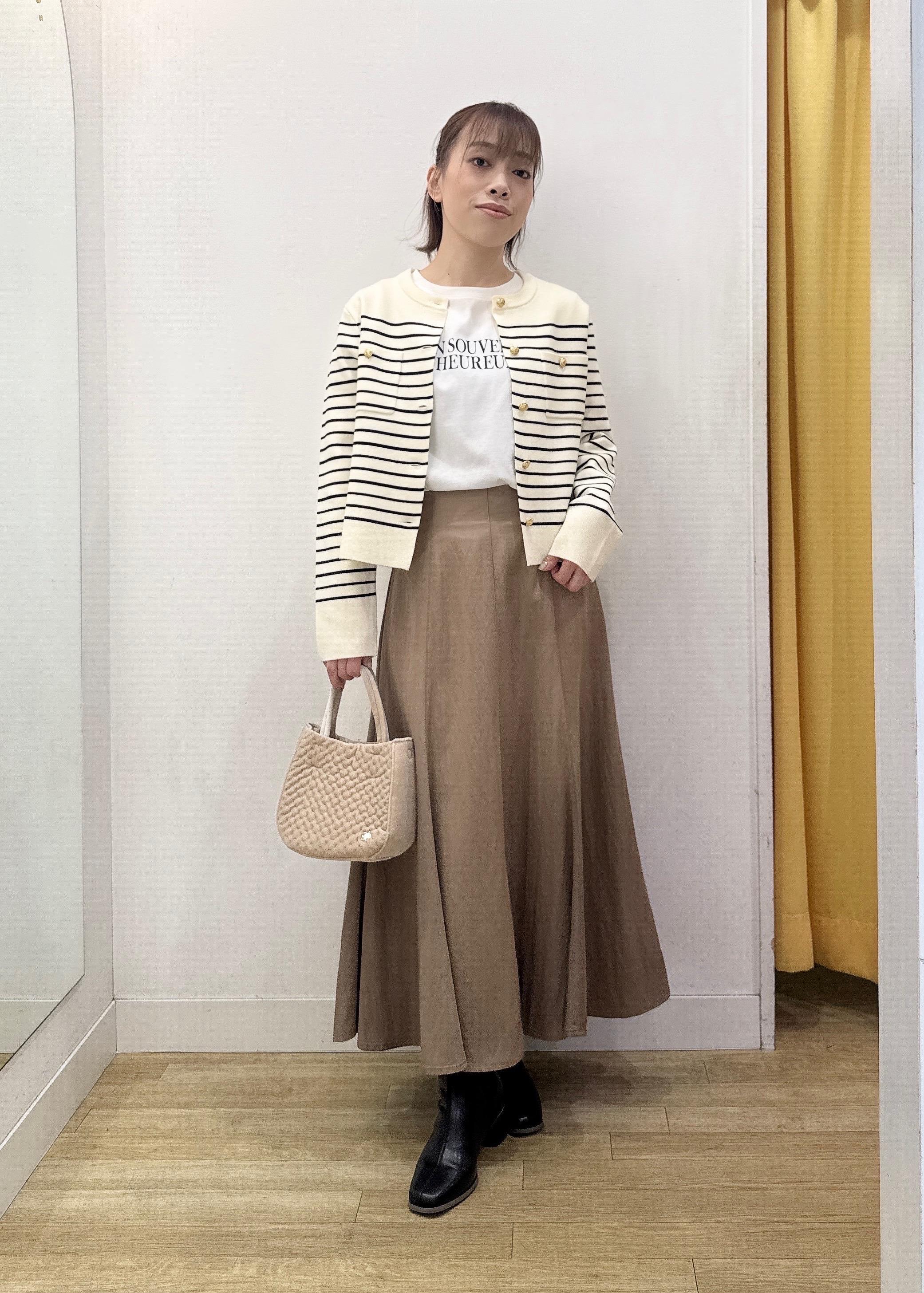 ROPE' PICNICの【洗濯機OK】ミラノリブニットカーディガンを使ったコーディネートを紹介します。｜Rakuten Fashion(楽天ファッション／旧楽天ブランドアベニュー)6470359