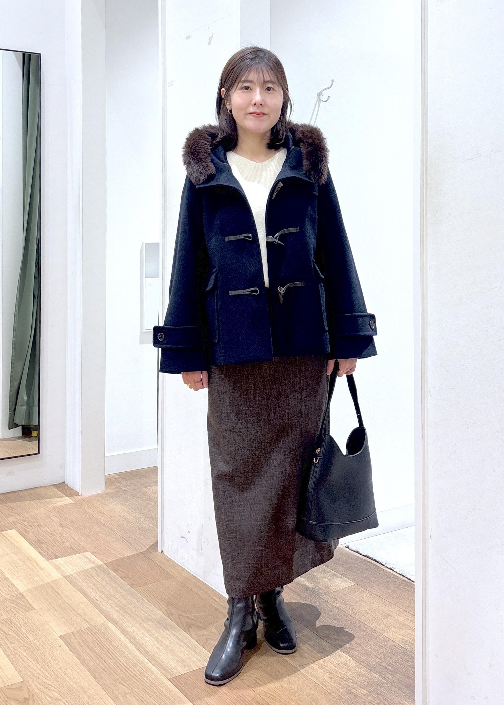 ROPE' PICNICのジャージーメルトンシリーズ ファー付きショートダッフルコート/リンクコーデを使ったコーディネートを紹介します。｜Rakuten Fashion(楽天ファッション／旧楽天ブランドアベニュー)6470469