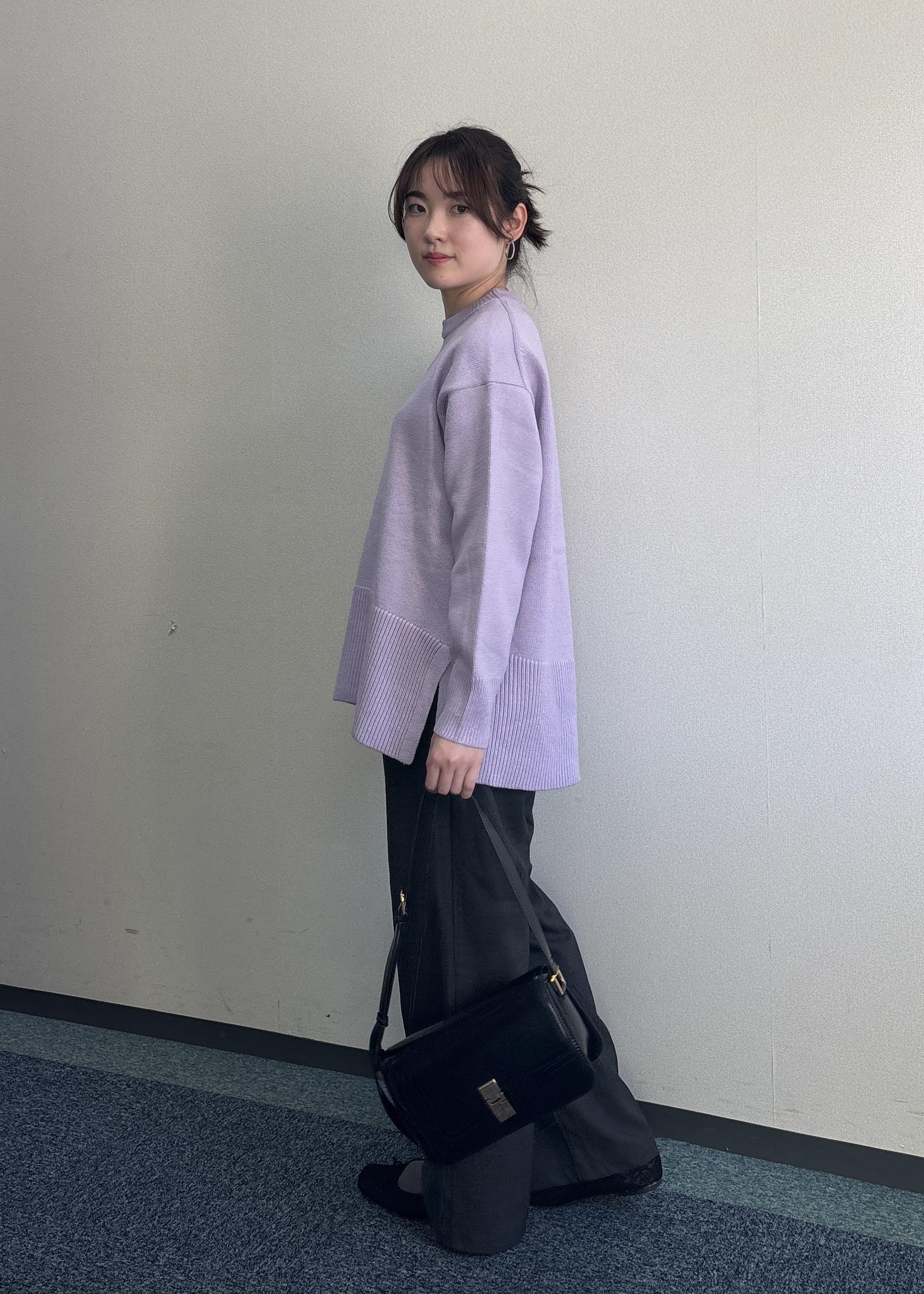 ROPE' PICNICの【新色追加】着丈が選べるクルーネックサイドスリットニットプルオーバー/イージーケアを使ったコーディネートを紹介します。｜Rakuten Fashion(楽天ファッション／旧楽天ブランドアベニュー)6470384