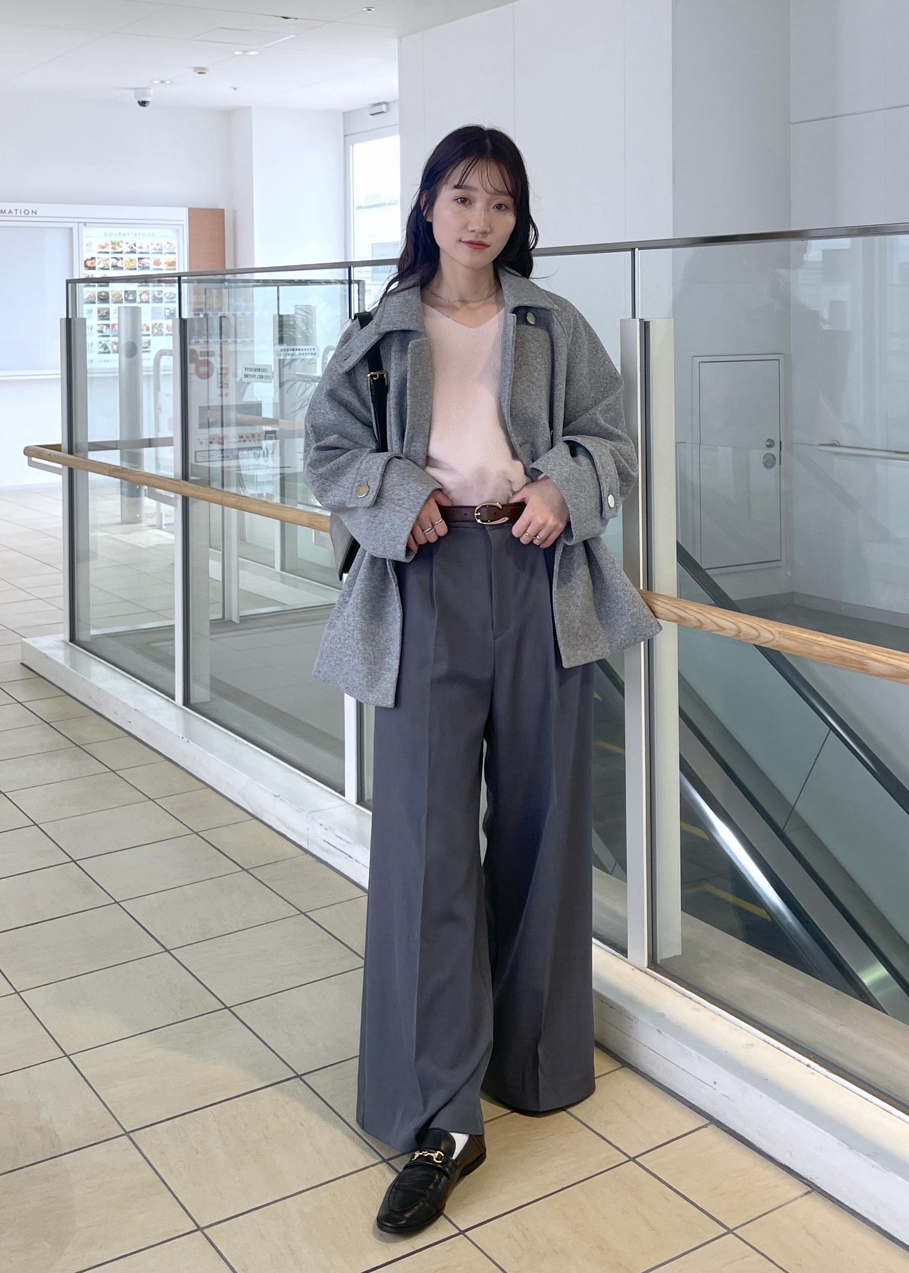 ROPE' PICNICのジャージーメルトンシリーズ 金ボタンミドル丈コート/リンクコーデを使ったコーディネートを紹介します。｜Rakuten Fashion(楽天ファッション／旧楽天ブランドアベニュー)6470385